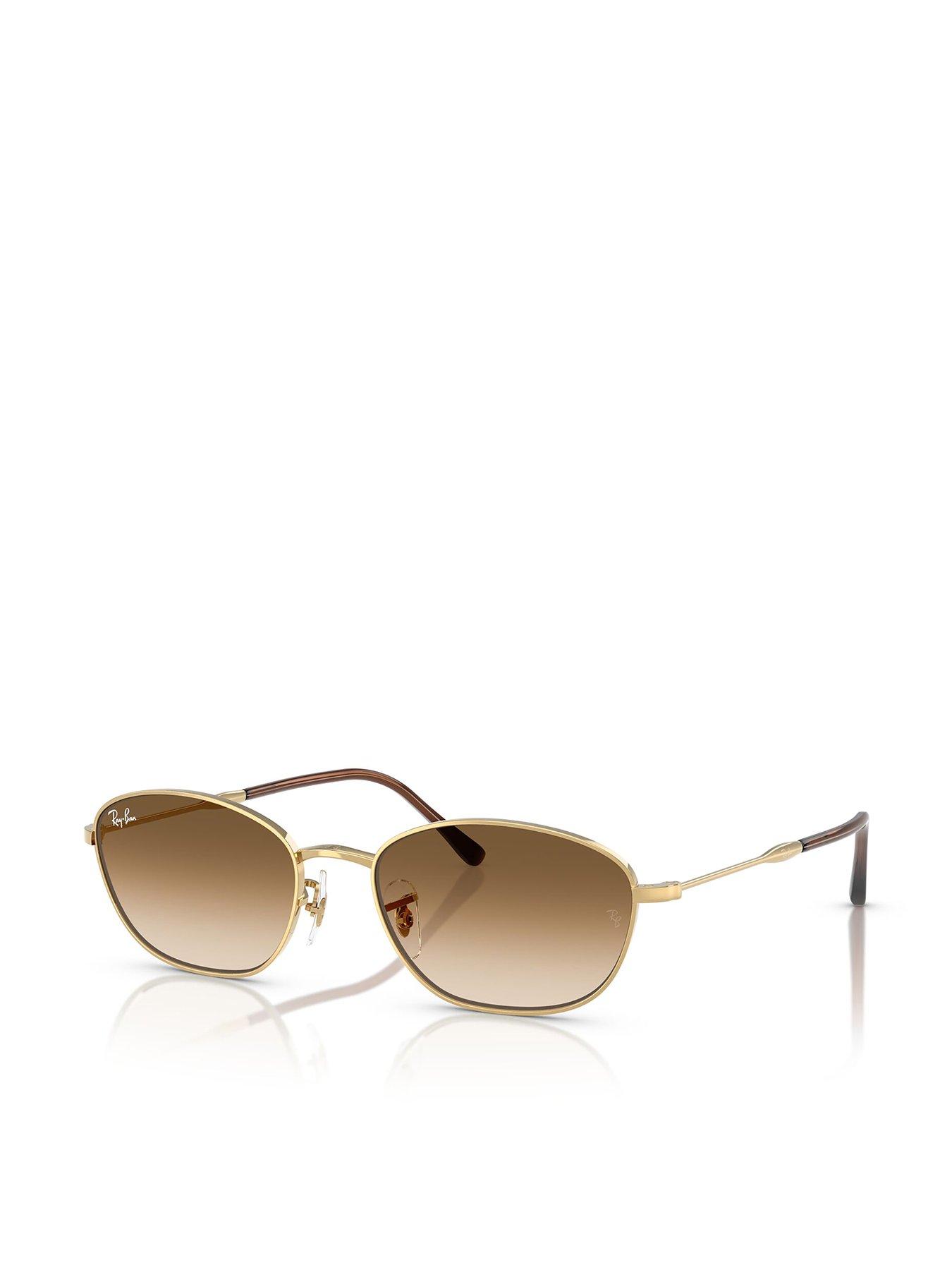 Ray-Ban 0Rb3749 Irregular Sunglasses - Gold