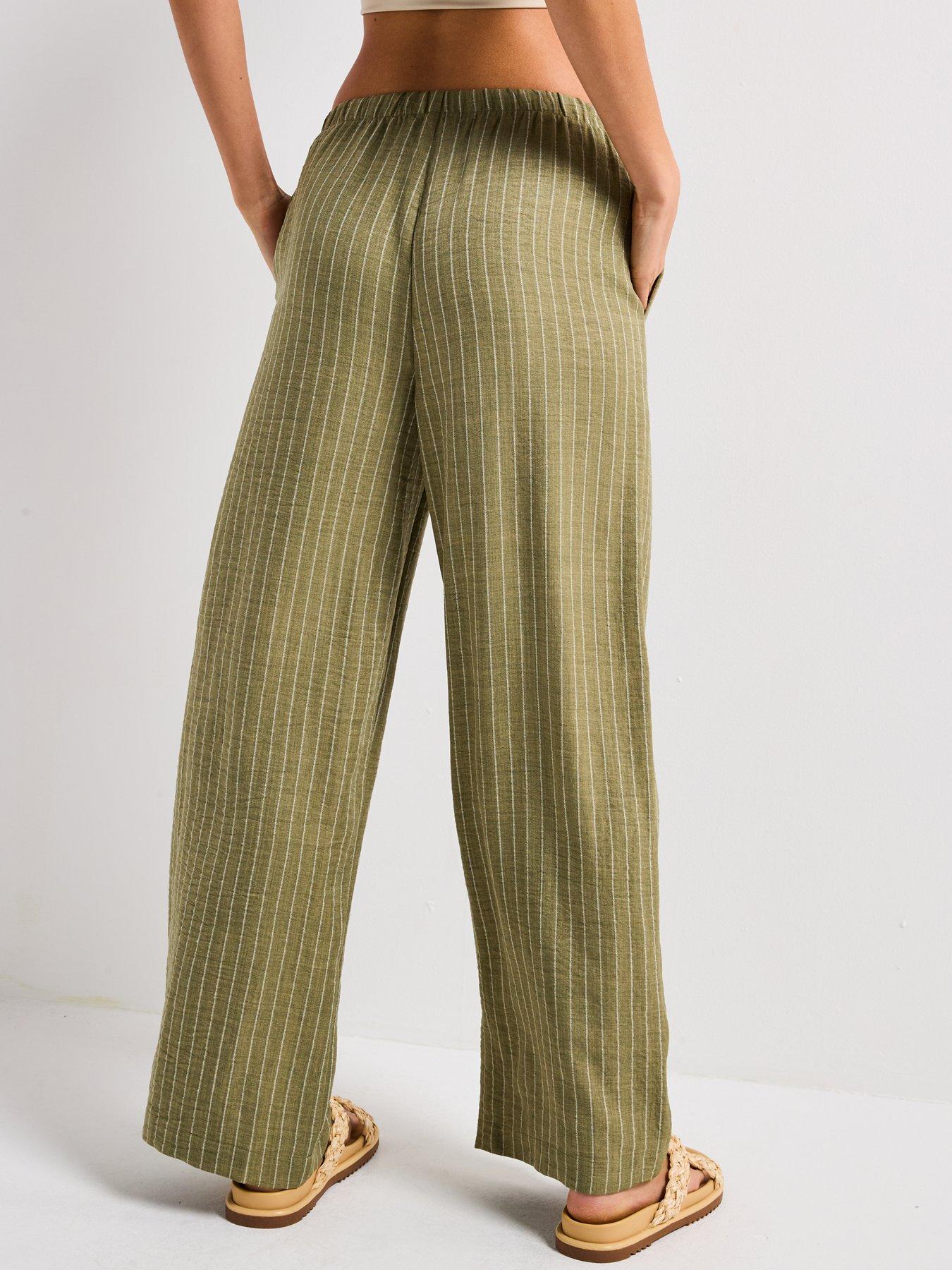 Image 2 of 5 of JDY Mid Waist Wide Leg Trouser - Multi