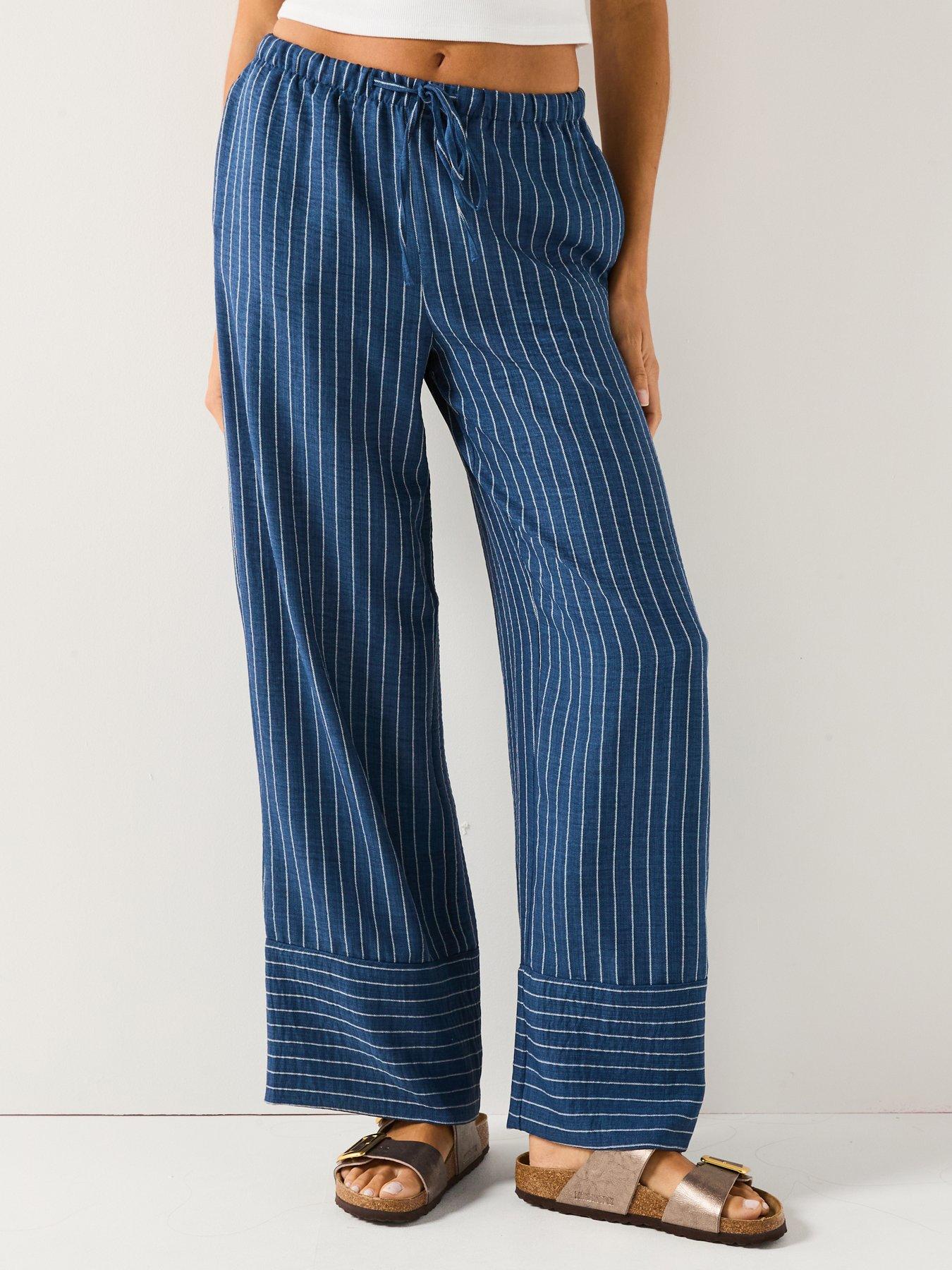 jdy-drawstring-loose-trousers-multi