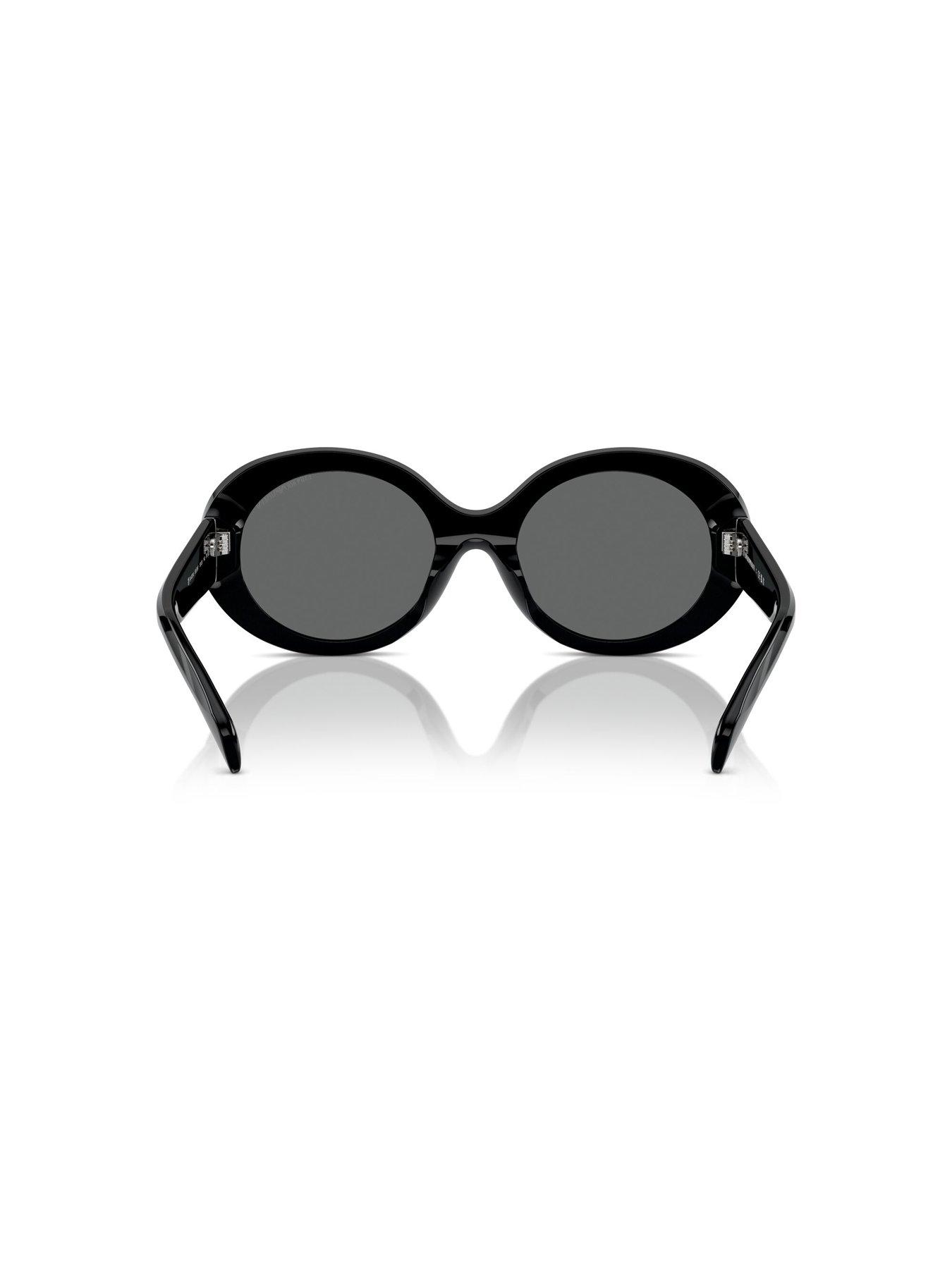 Image 4 of 4 of Emporio Armani 0Ea4231U Oval Sunglasses - Black