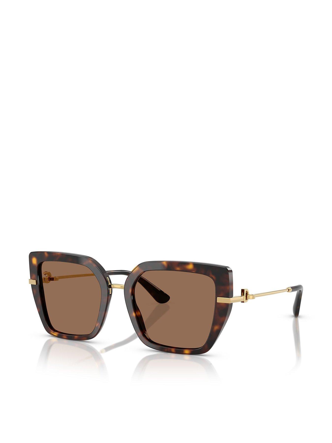 Dolce & Gabbana 0Dg4474 Butterfly Sunglasses - Brown