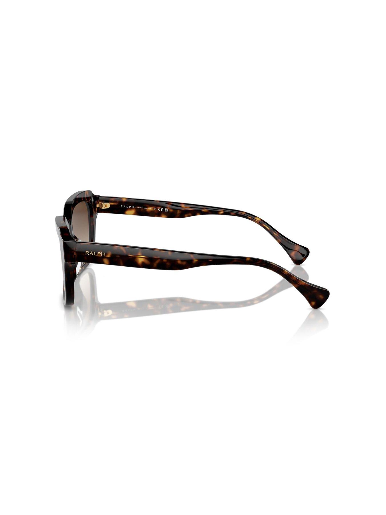 Image 2 of 4 of Ralph Rectangle Sunglasses - Brown