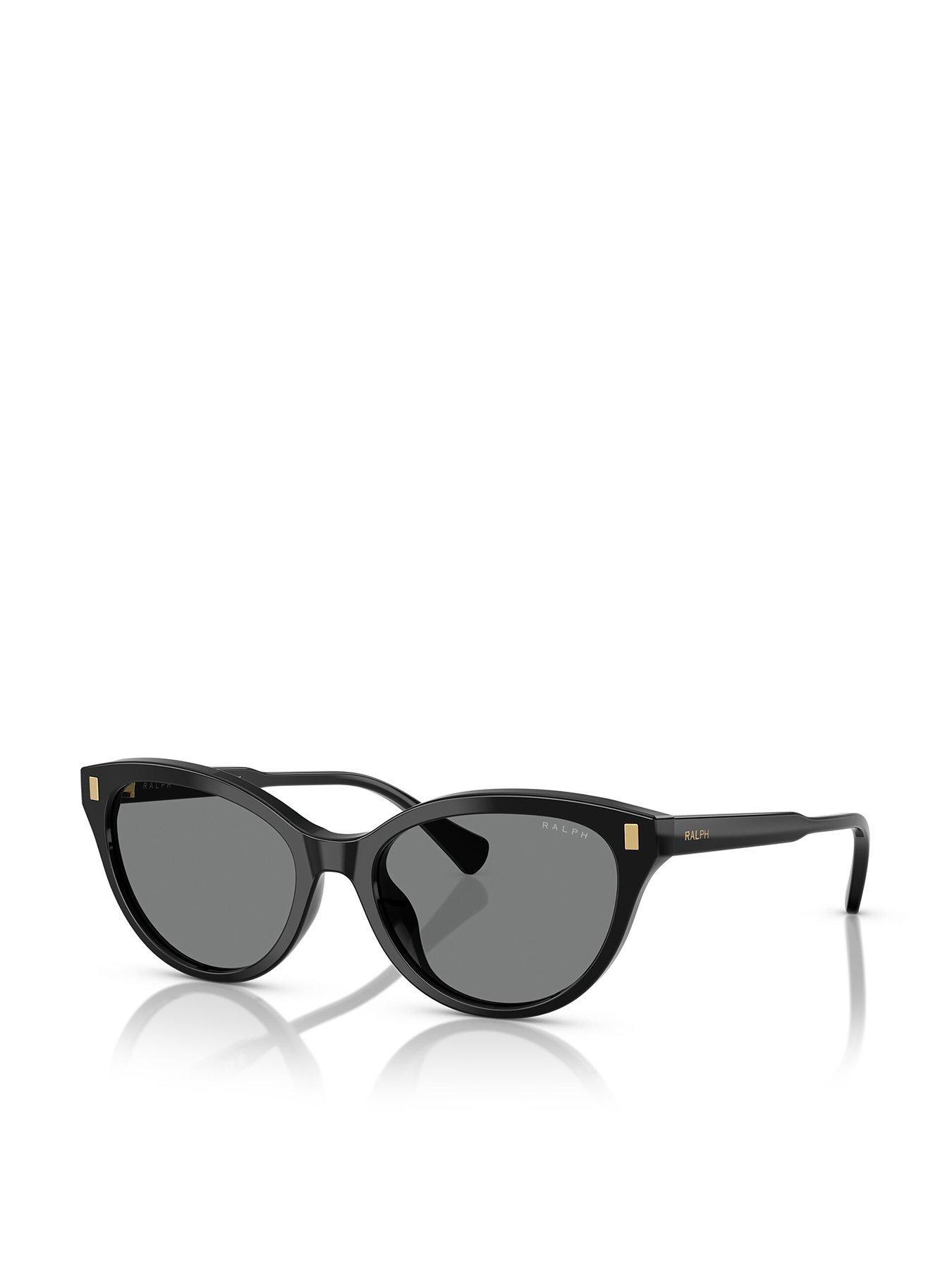 Ralph 0Ra5326U Cat Eye Sunglasses - Black