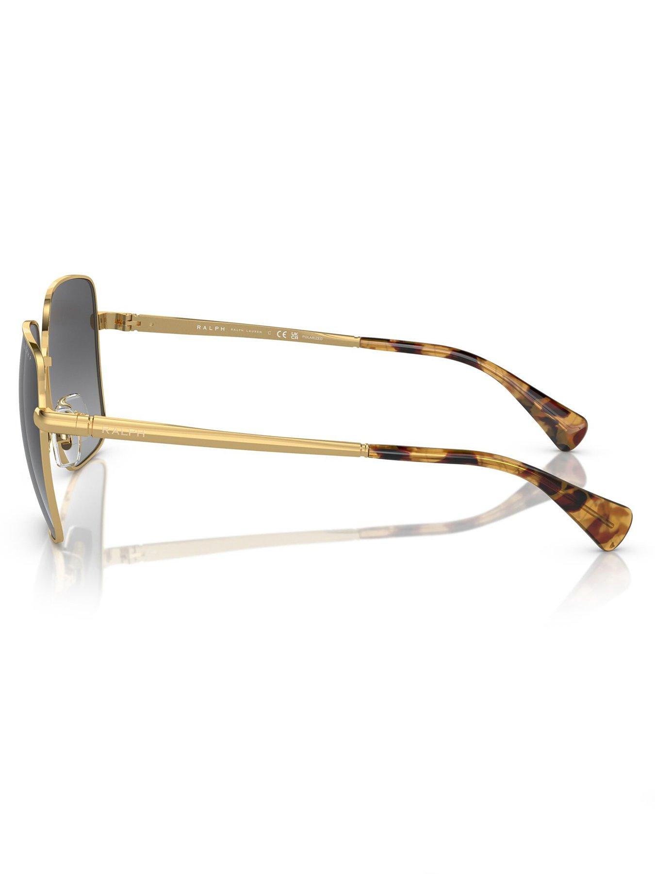 Image 2 of 4 of Ralph 0Ra4142 Square Sunglasses - Gold