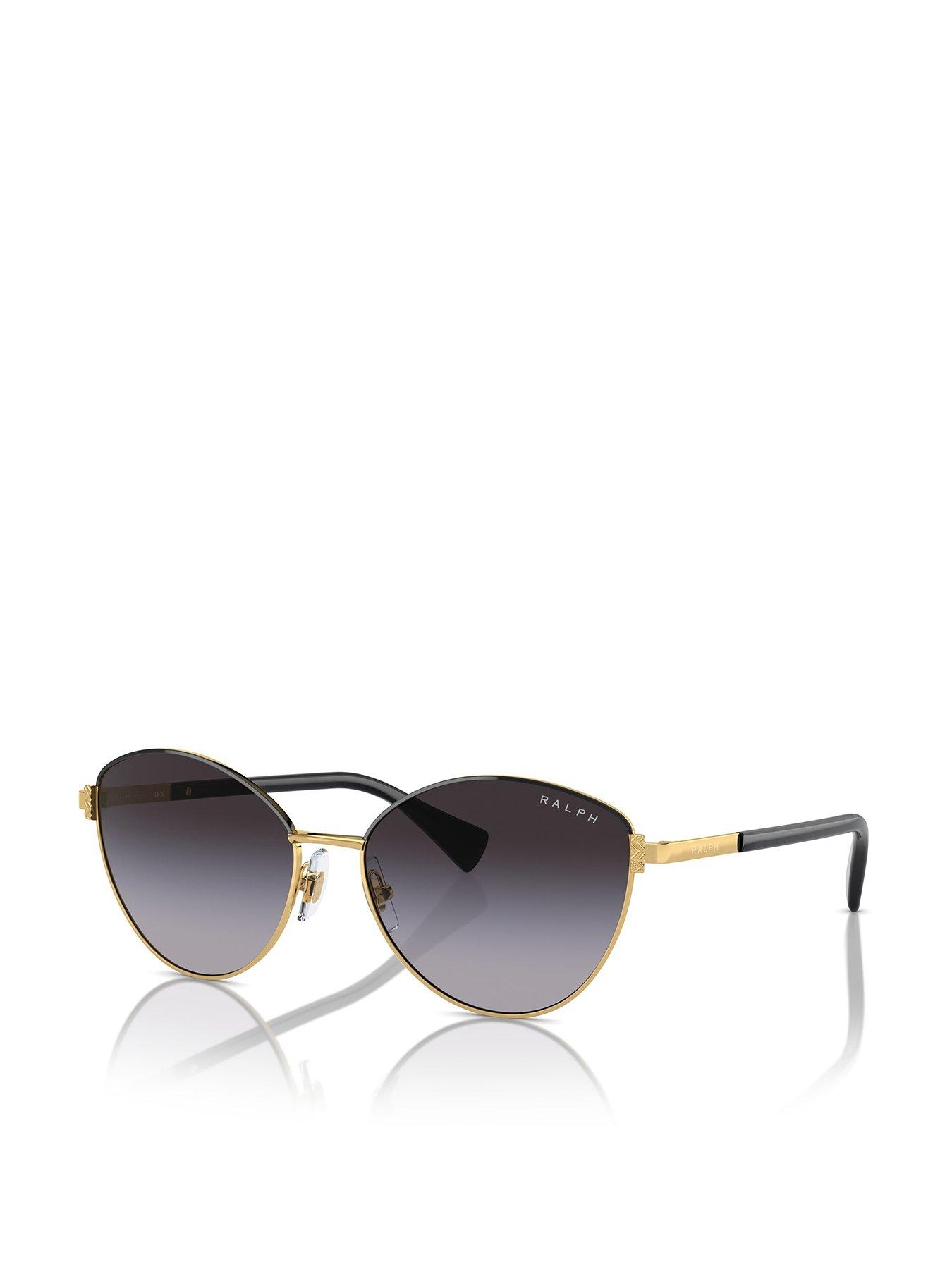 undefined 0Ra4145 Cat Eye Sunglasses - Gold