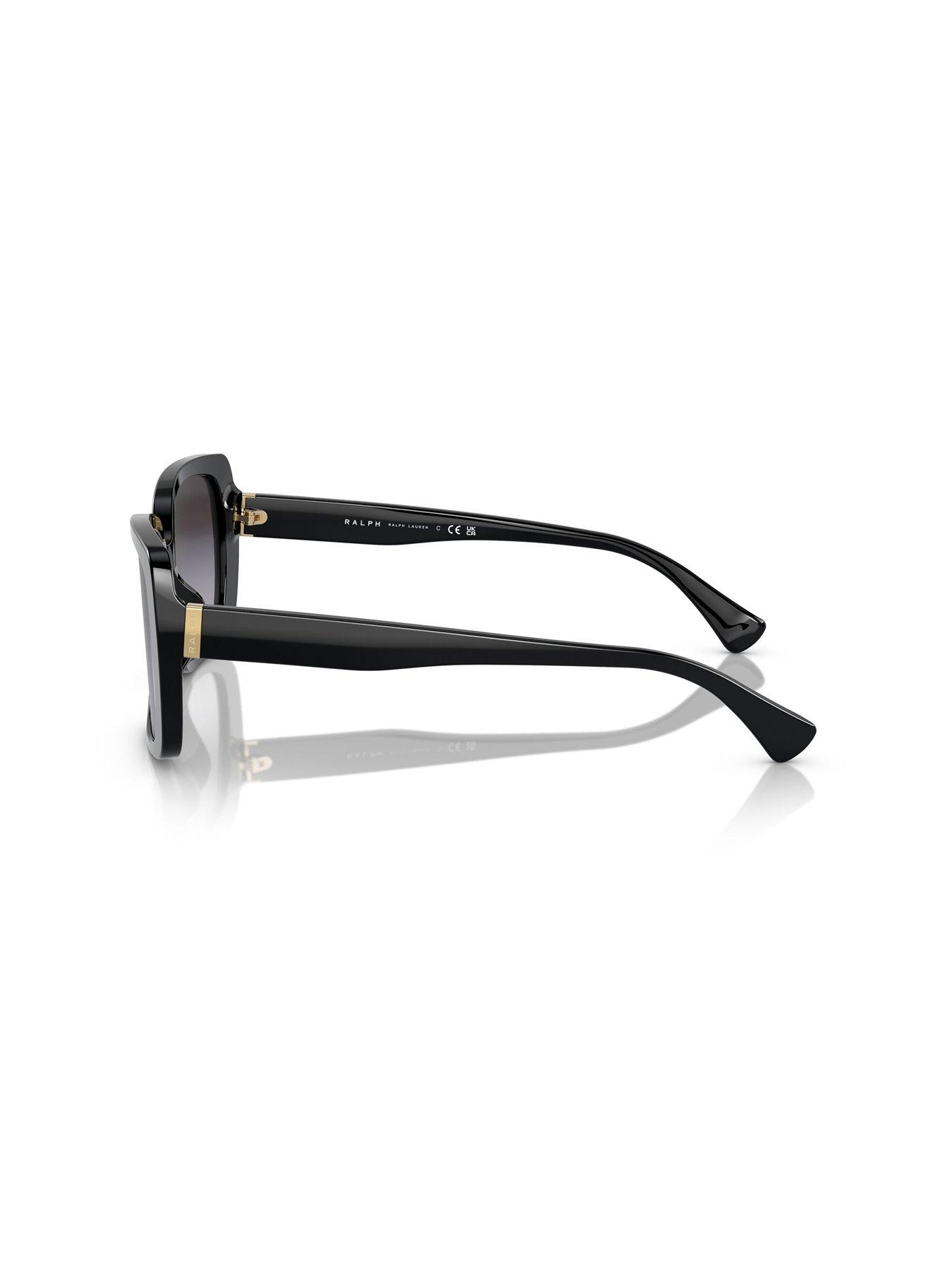 Image 2 of 4 of Ralph Rectangle Sunglasses - Black