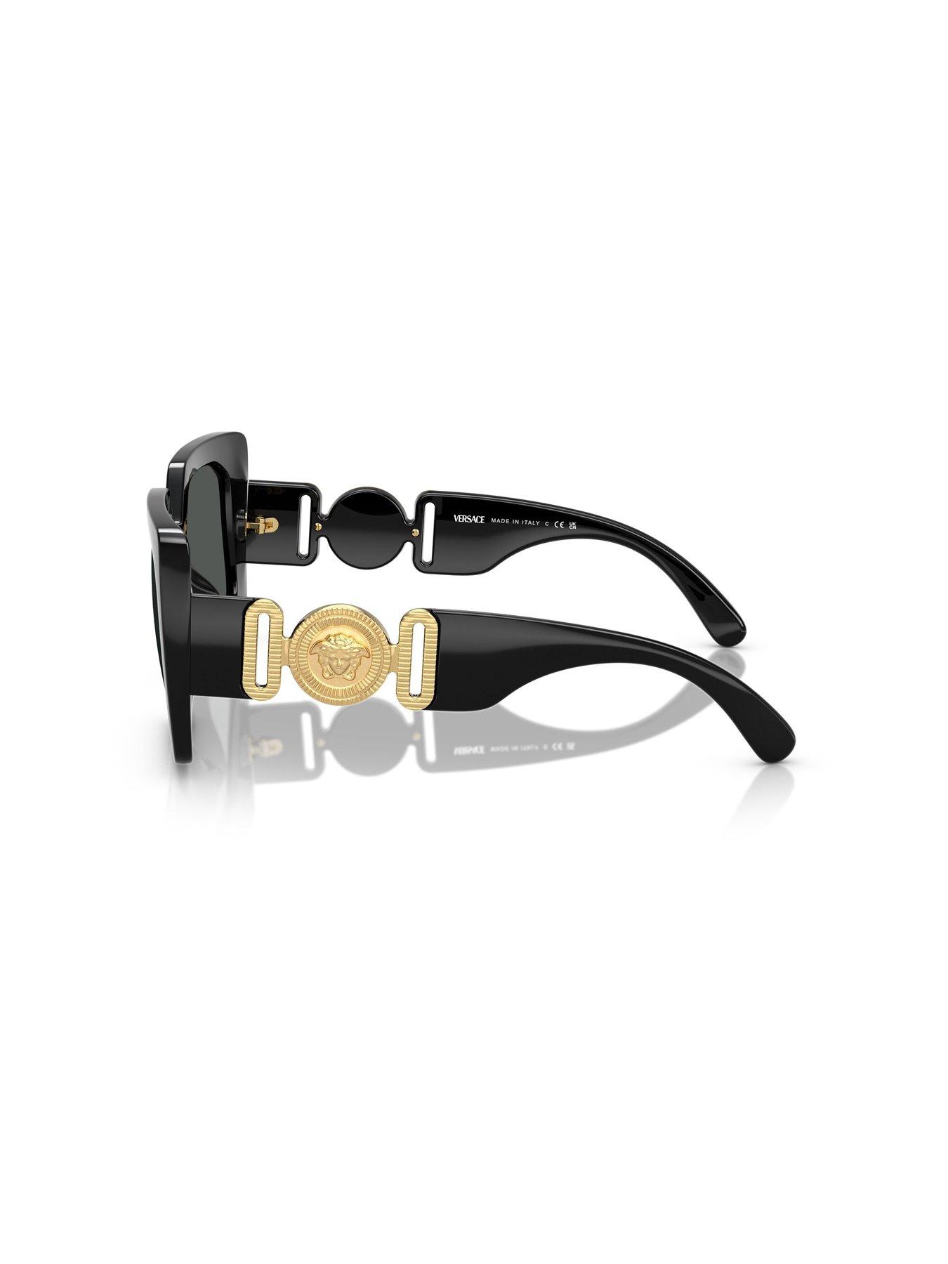 Image 2 of 4 of VERSACE 0Ve4478U Square Sunglasses - Black