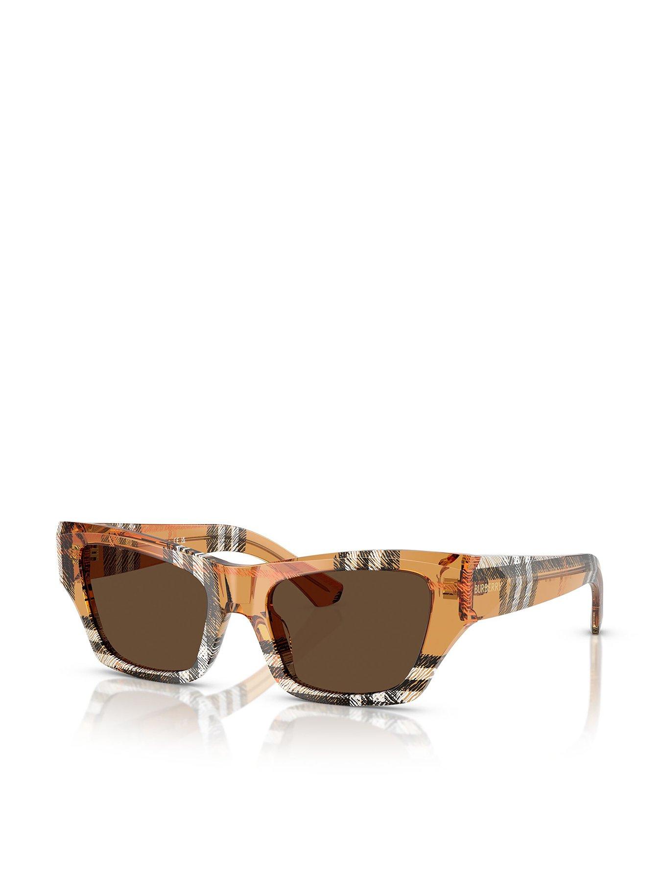 Burberry Cat Eye Sunglasses - Brown