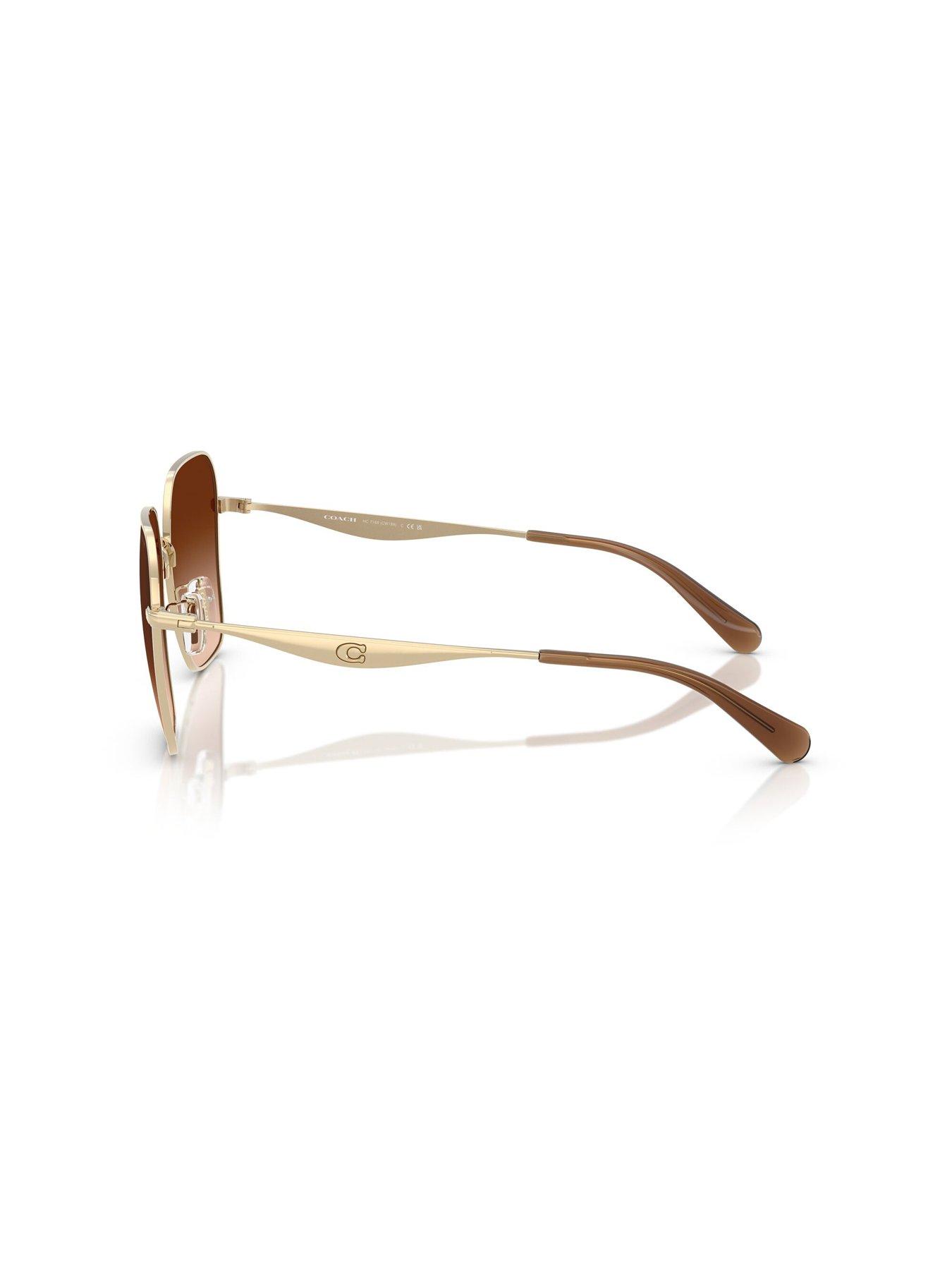 Image 2 of 4 of COACH 0hc7168 Irregular Sunglasses