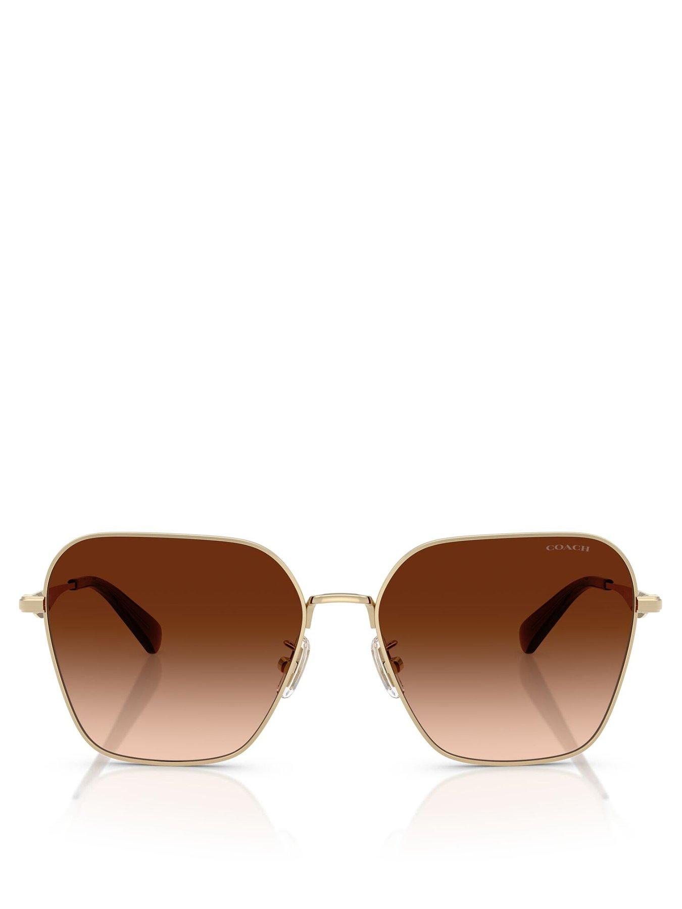 Image 3 of 4 of COACH 0hc7168 Irregular Sunglasses