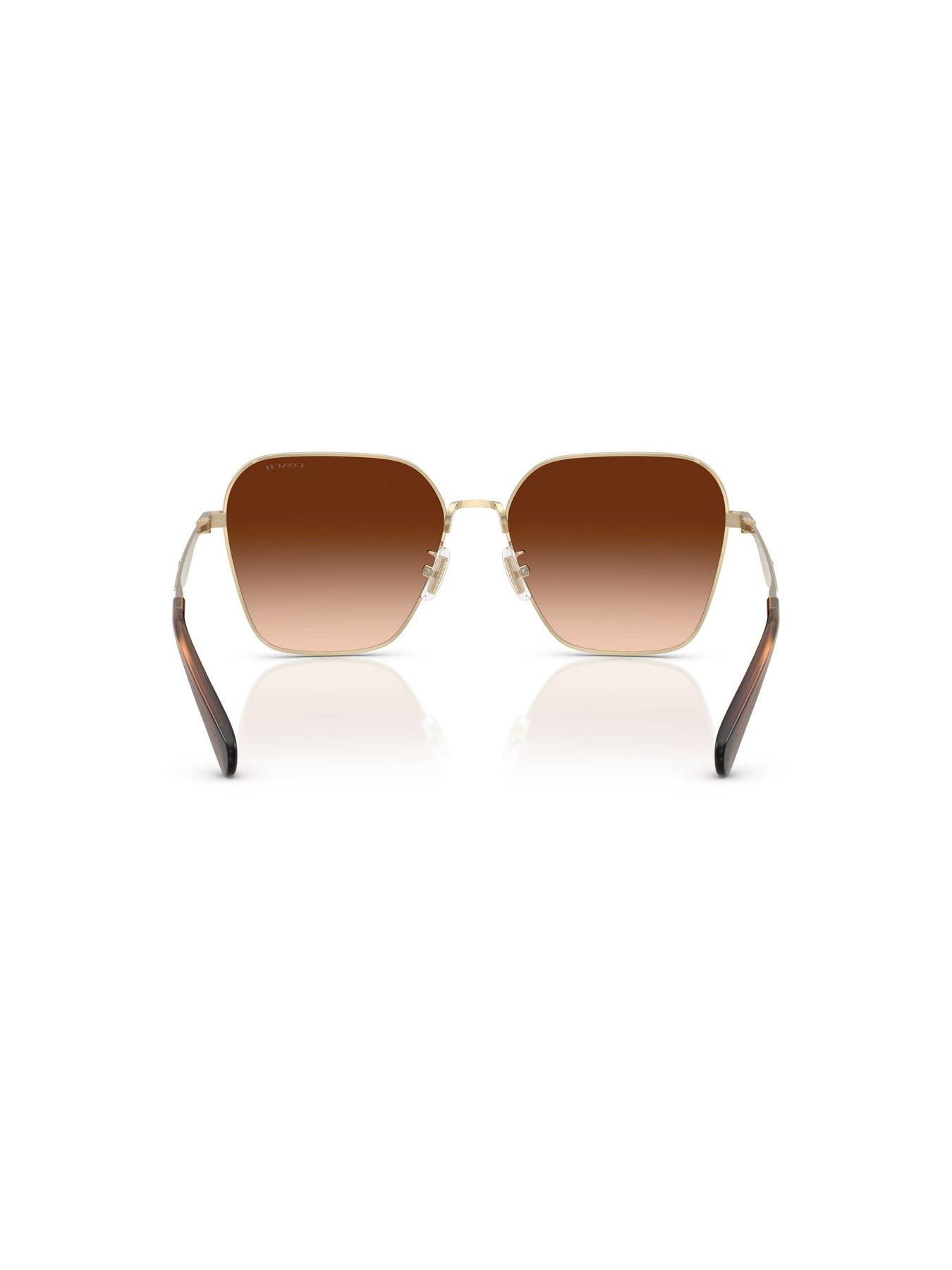 Image 4 of 4 of COACH 0hc7168 Irregular Sunglasses