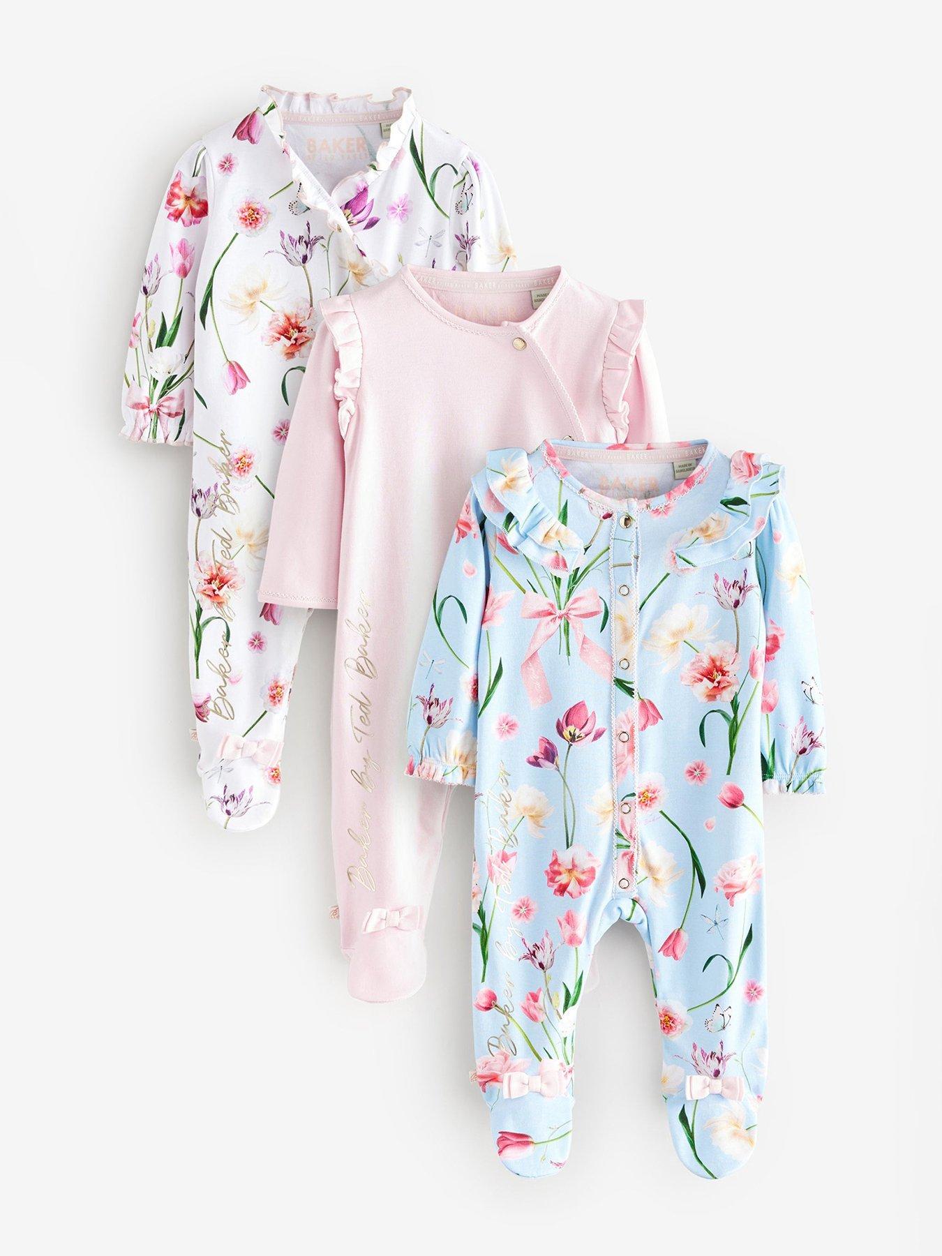 undefined Baby Girls Sleepsuits - Multi