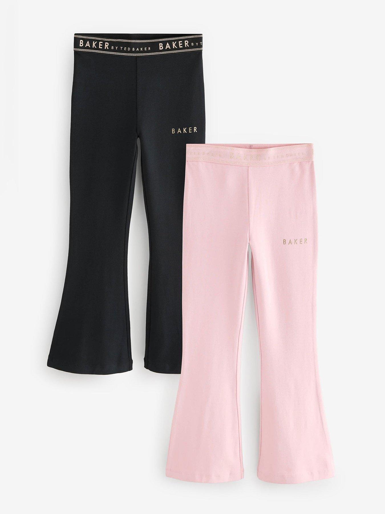 Image 1 of 4 of Ted Baker Girls 2 Pack Flared Trousers - Multi