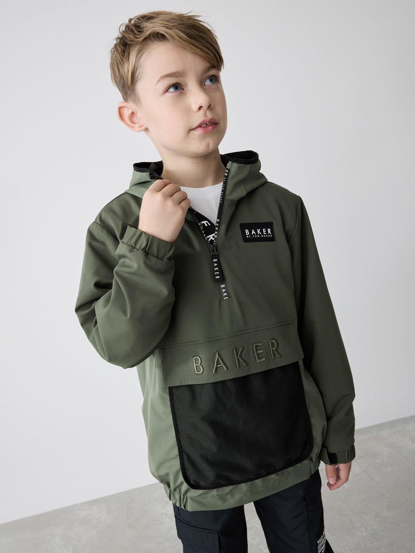 undefined Boys Over The Head Lightweight Jacket - Green