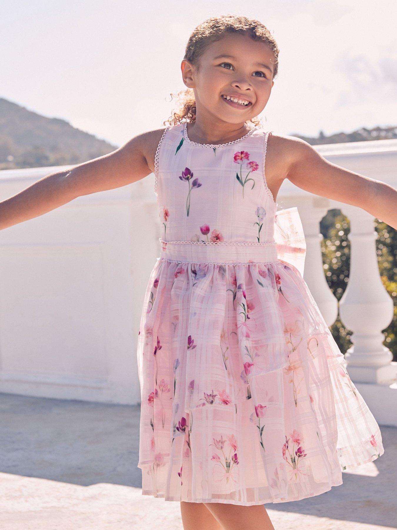 ted baker pink dress with bow Pink Sleeveless Dress by Ted Baker