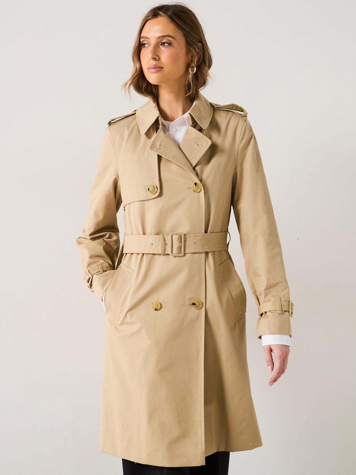 undefined Classic Trench Coat With Belt