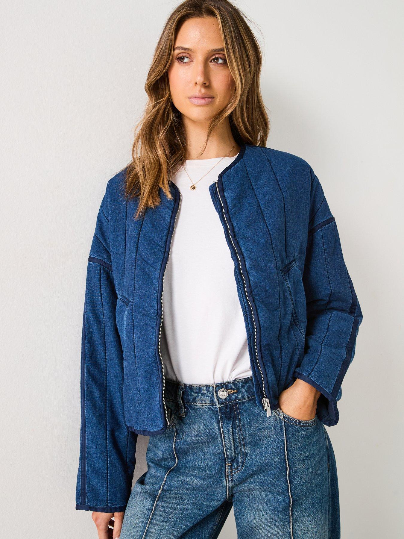 undefined Zipper Cotton Jacket