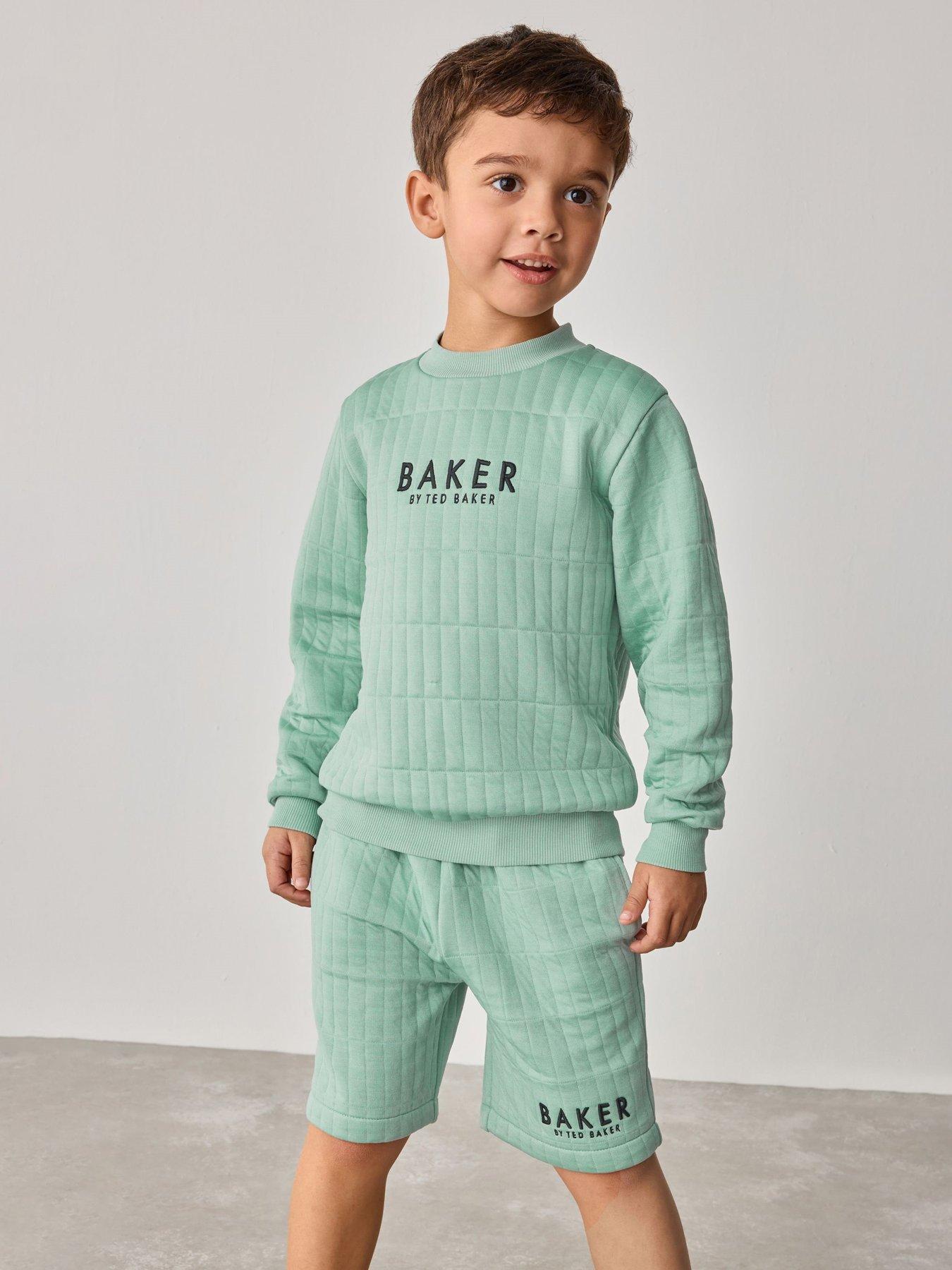 undefined Sweat Top  &  Short Set - Green