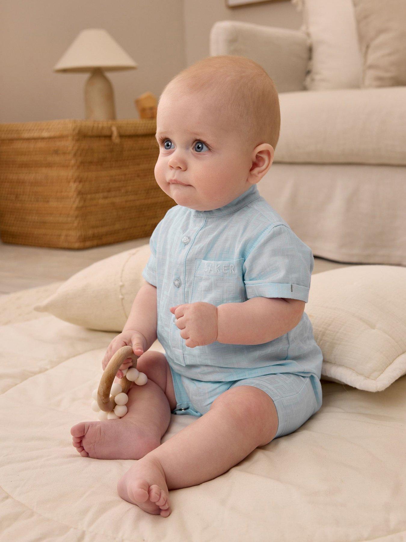 undefined Baby Romper - Blue