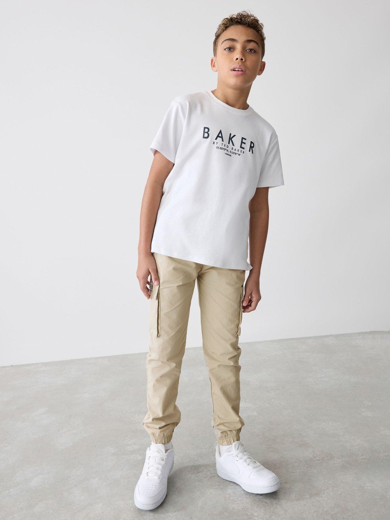 undefined Boys T-Shirt  &  Jogger Set - Stone