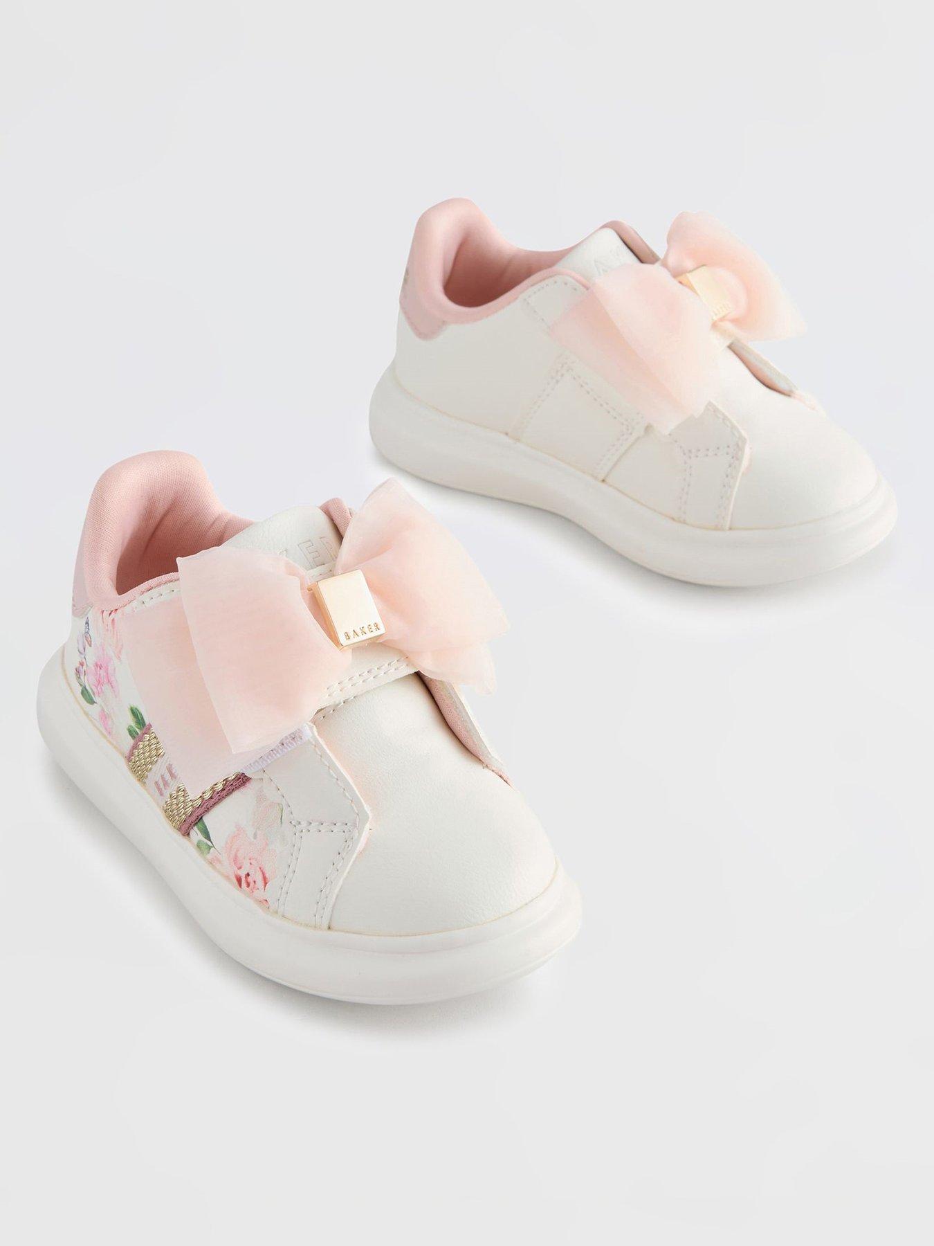 Ted Baker Girls Trainers White Very