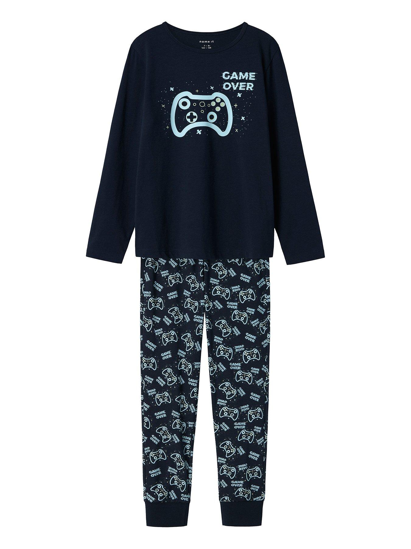 undefined Boys Gaming Pyjamas - Dark Sapphire