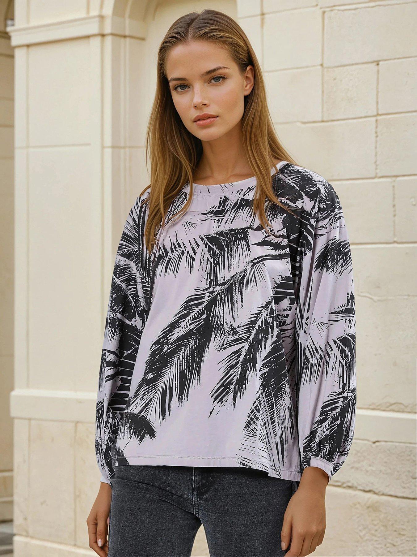 undefined Epidote Oversized Embellished Batwing Top - Beige