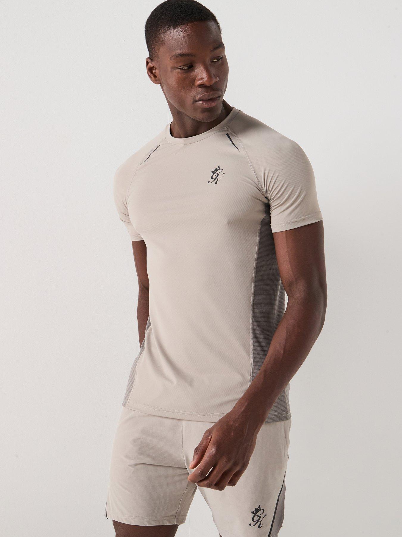 Image 1 of 6 of Gym King Men's Flex 20 Tee - Grey