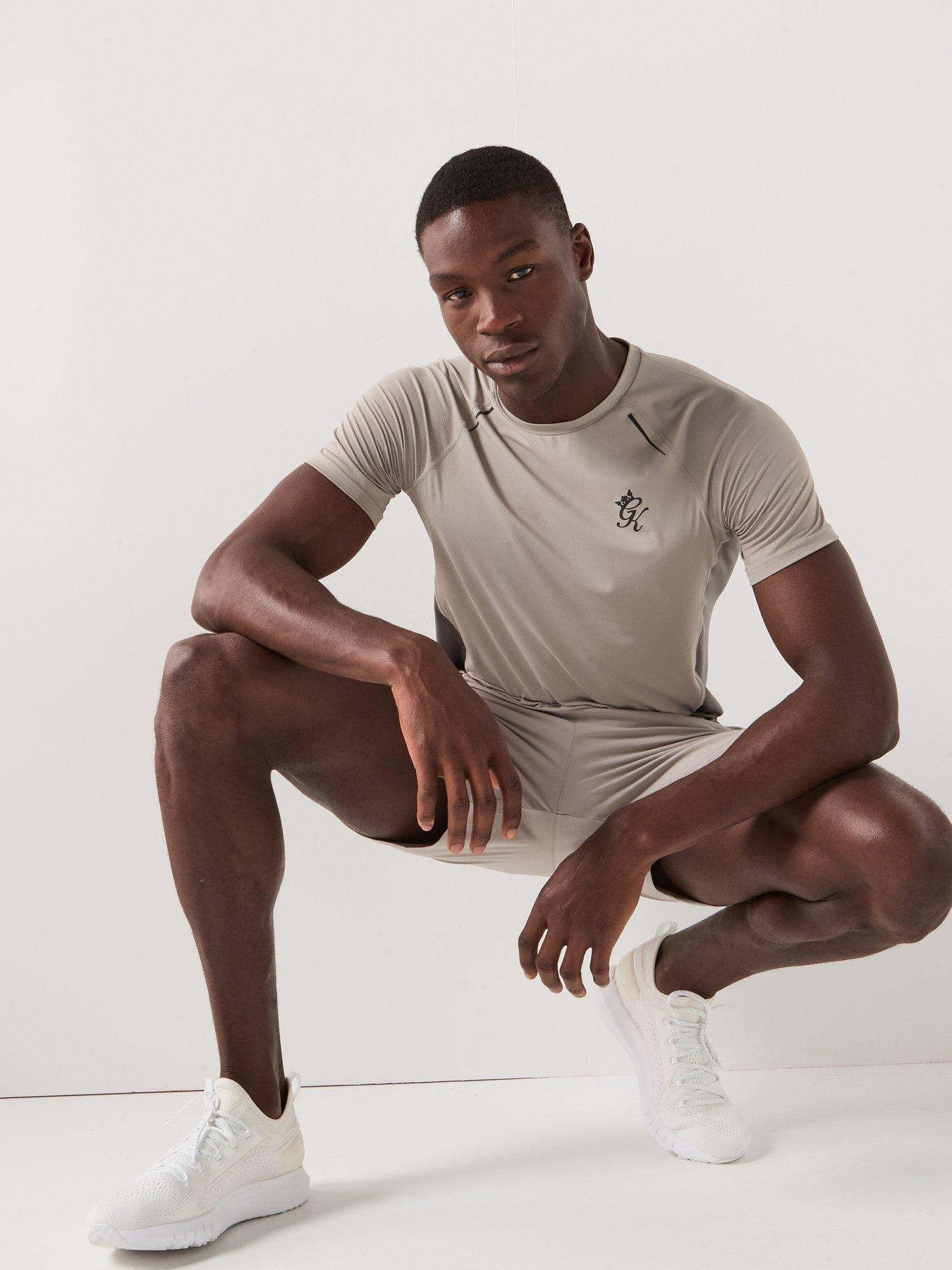 Image 4 of 6 of Gym King Men's Flex 20 Tee - Grey
