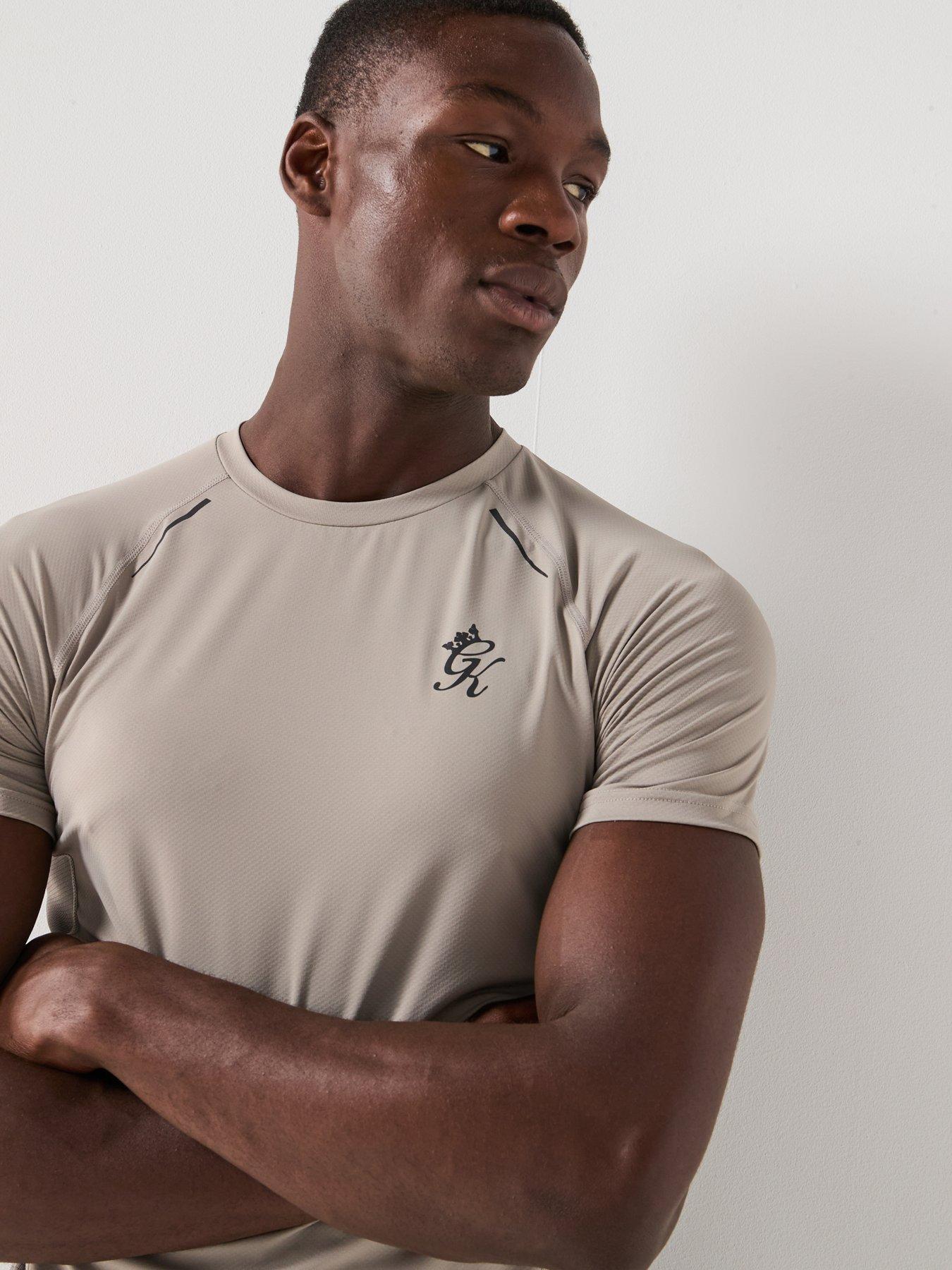 Image 6 of 6 of Gym King Men's Flex 20 Tee - Grey