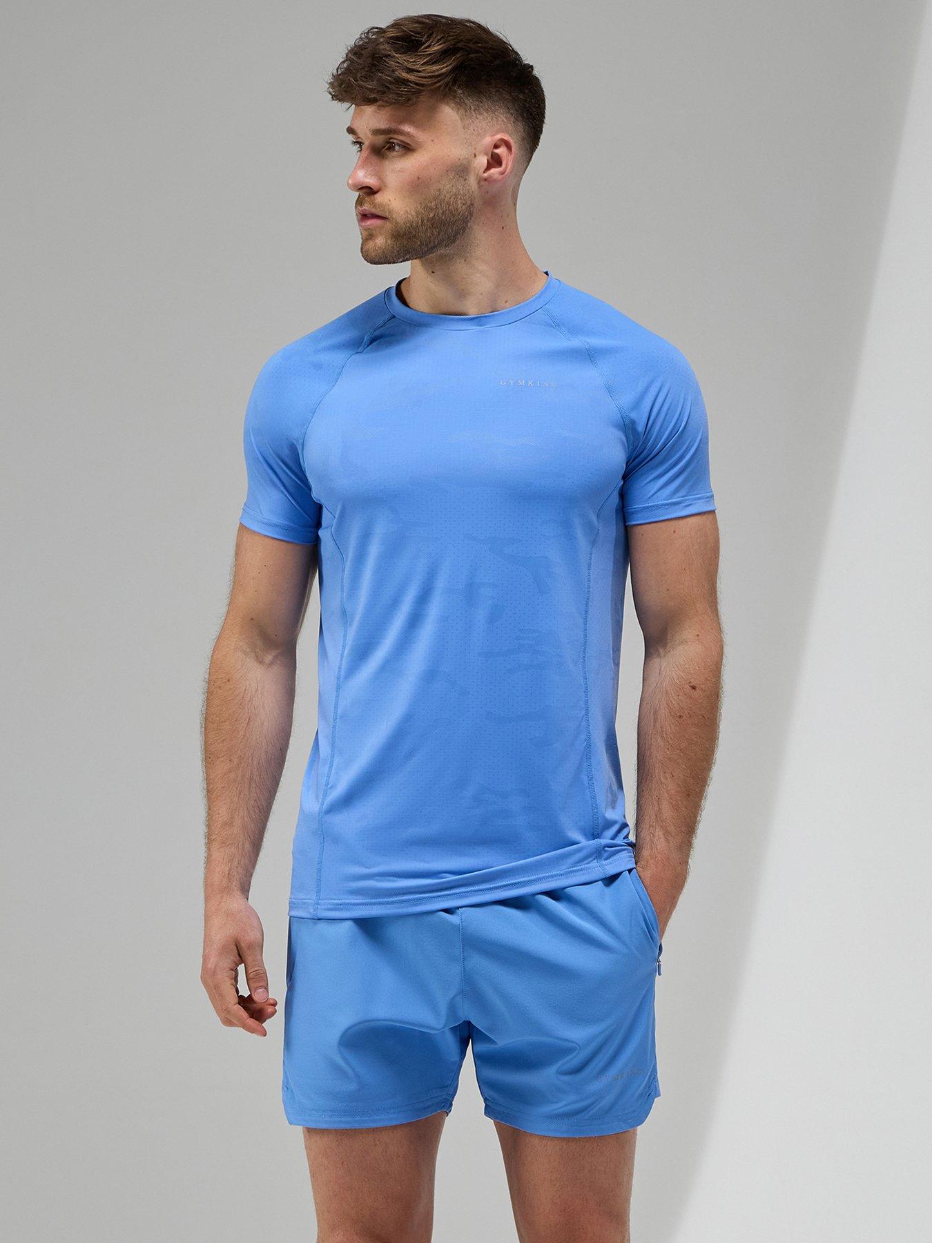 undefined Men's Focus Knitted Tee - Blue