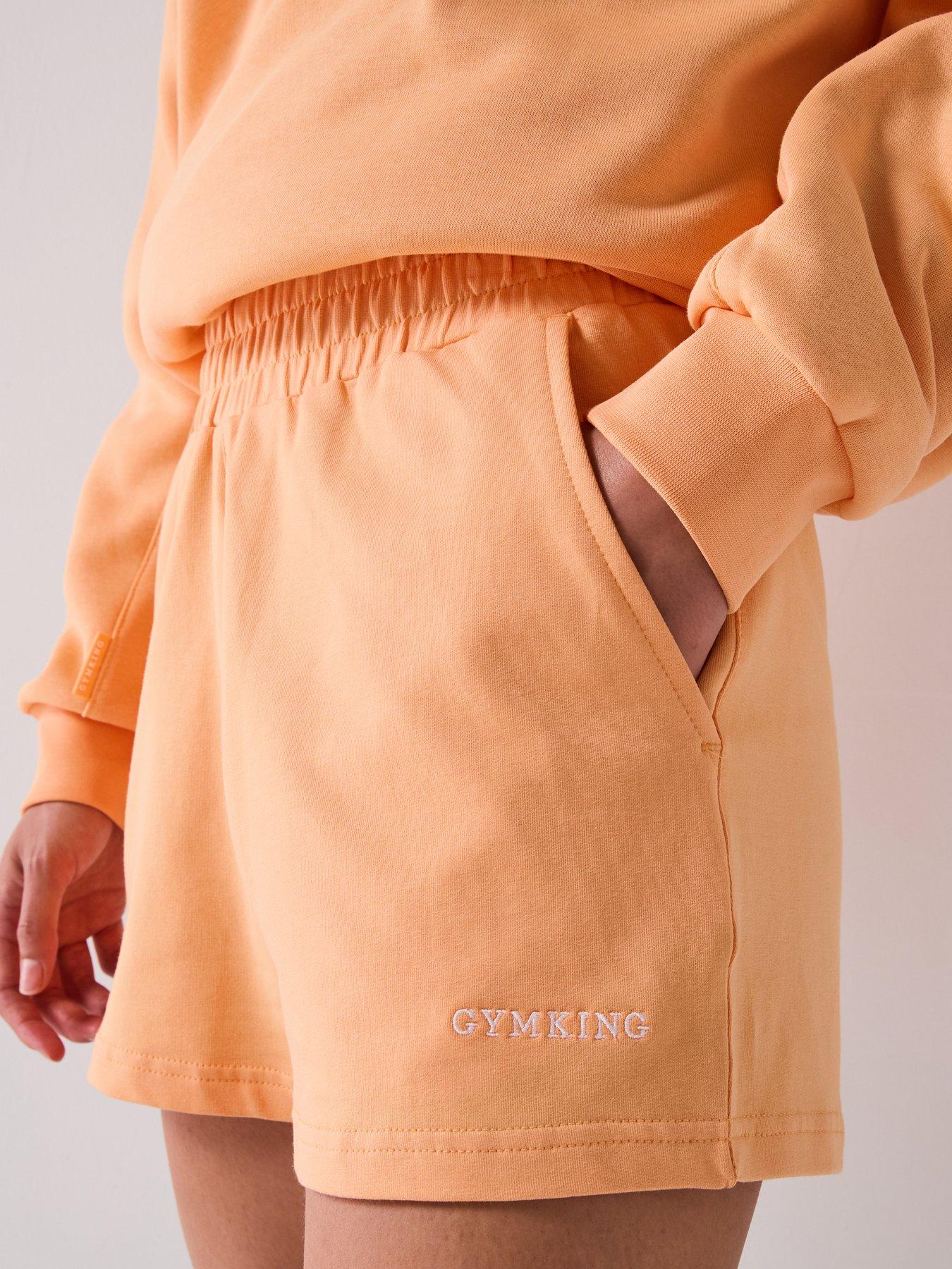 Image 4 of 6 of Gym King Women's 365 Fleece Shorts - Coral