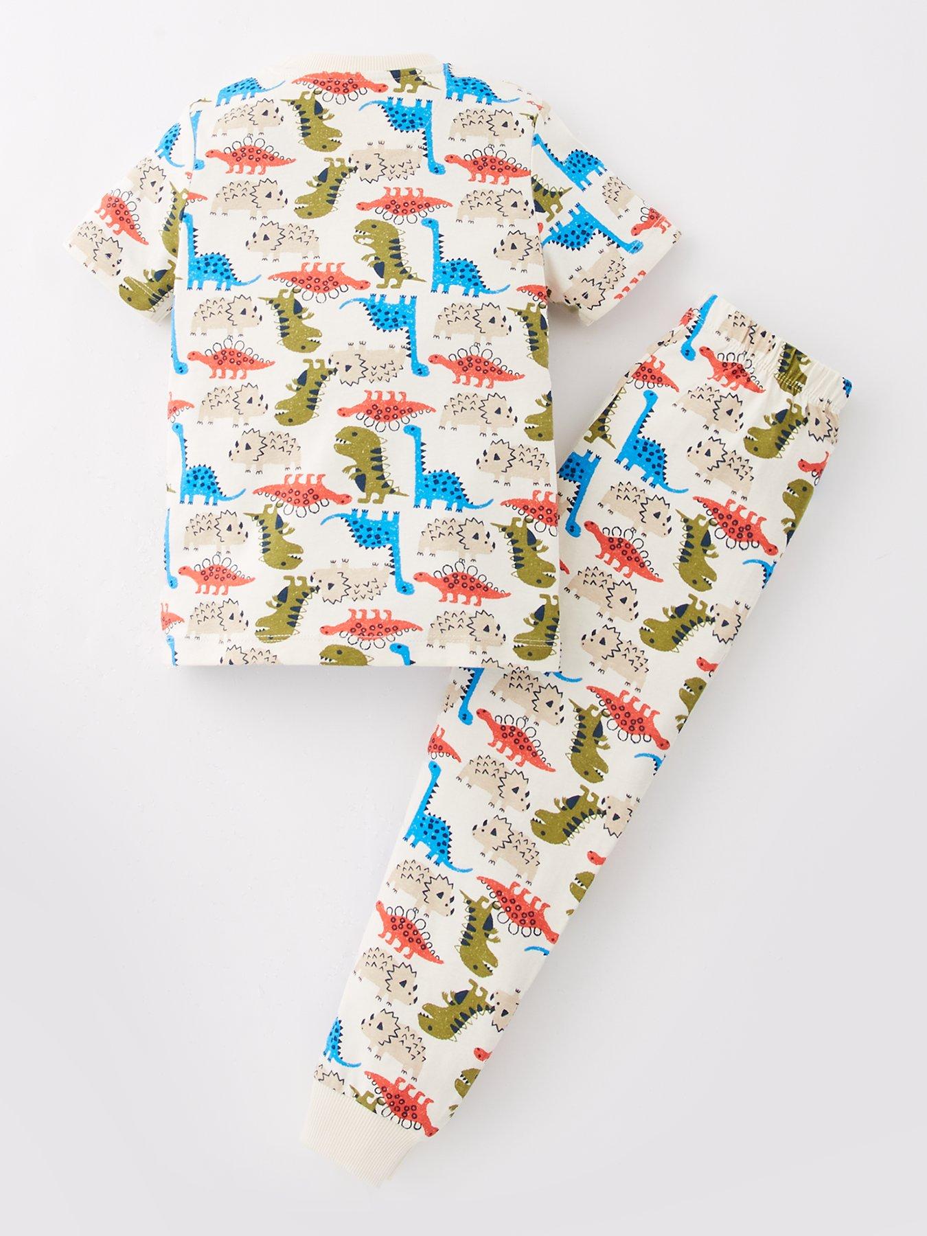 Image 2 of 4 of Mini V by Very Boys Dinosaur Print Pyjama Set<br /><div>&nbsp;</div>