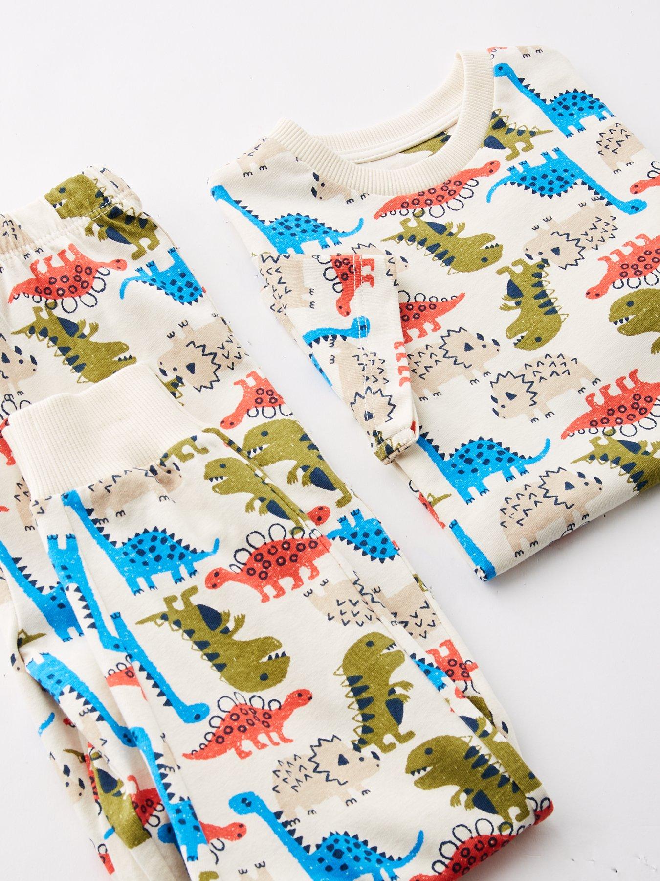 Image 4 of 4 of Mini V by Very Boys Dinosaur Print Pyjama Set<br /><div>&nbsp;</div>