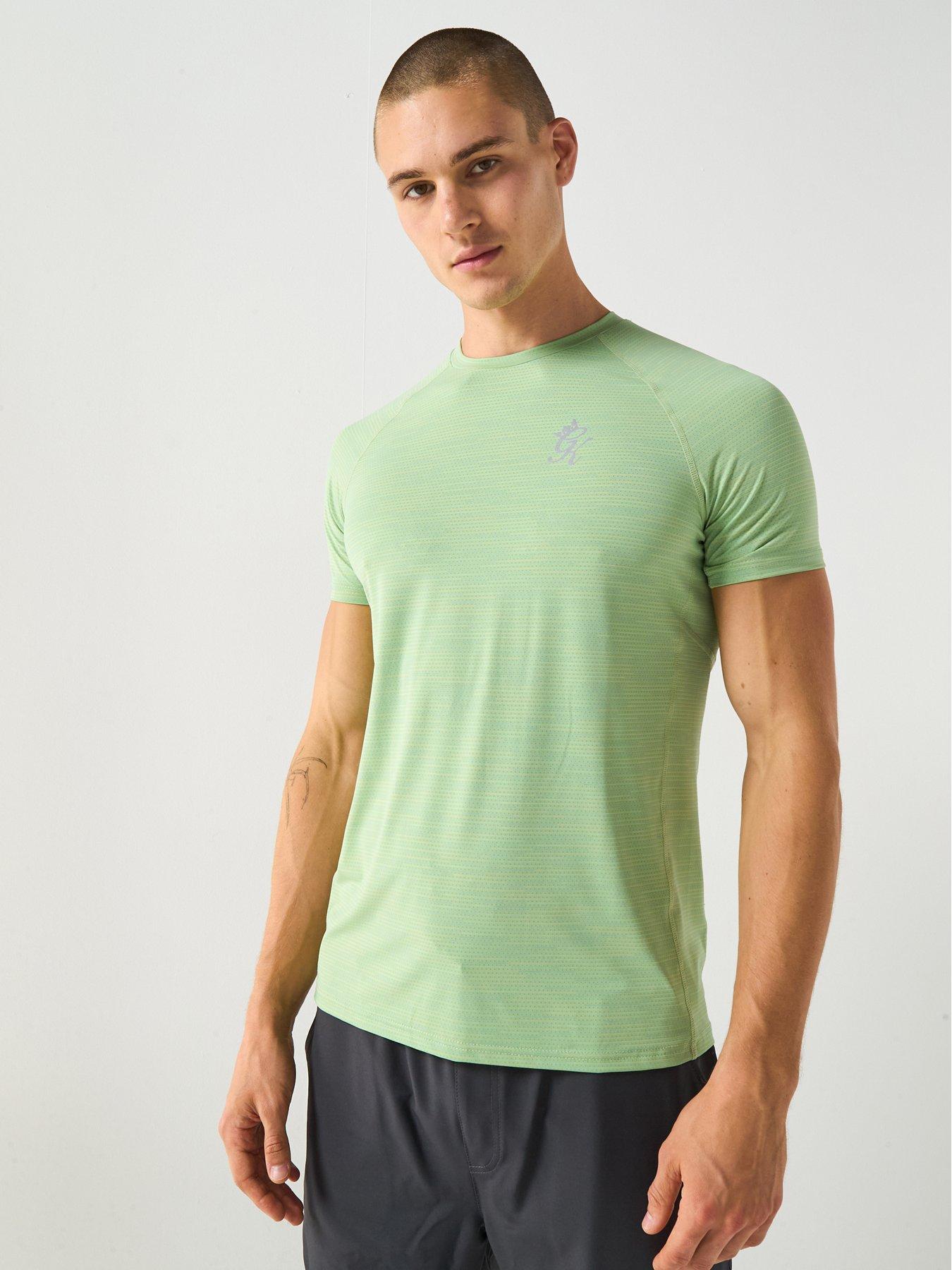 Image 1 of 4 of Gym King Men's Energy Grindle Tee - Apple