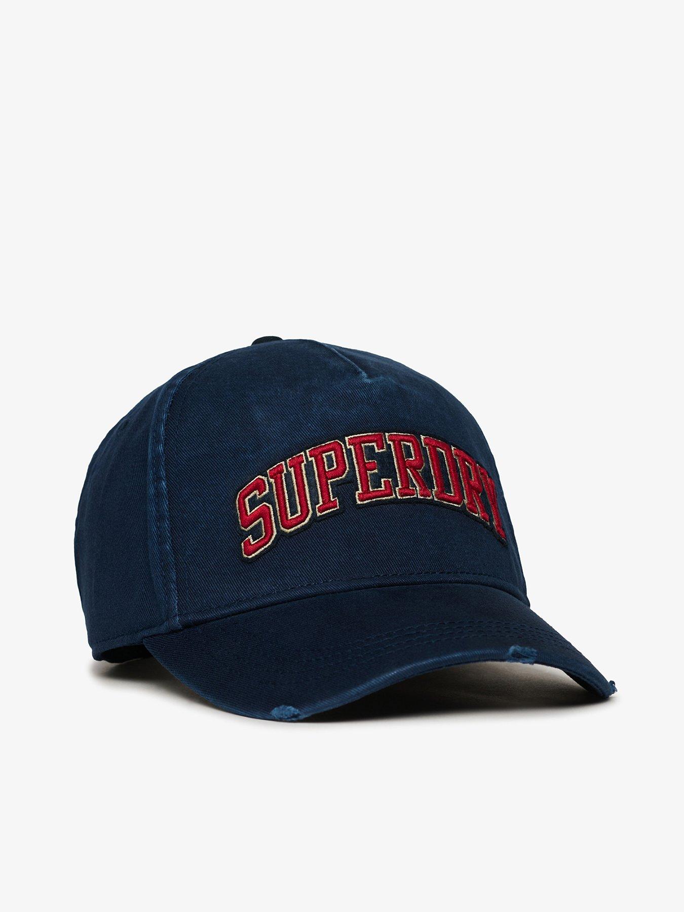 undefined Varsity Logo Trucker Cap -Dark Blue