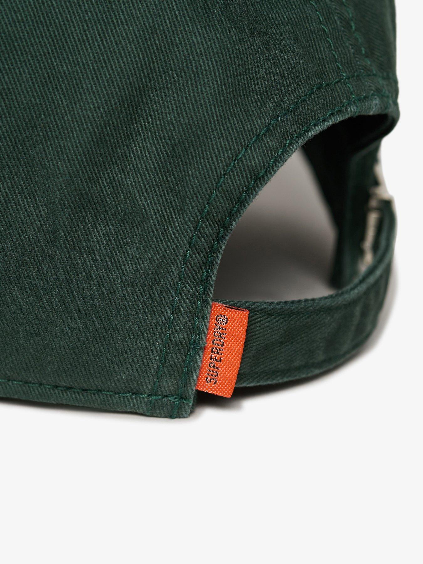 Image 4 of 4 of Superdry Varsity Logo Trucker Cap -Dark Green