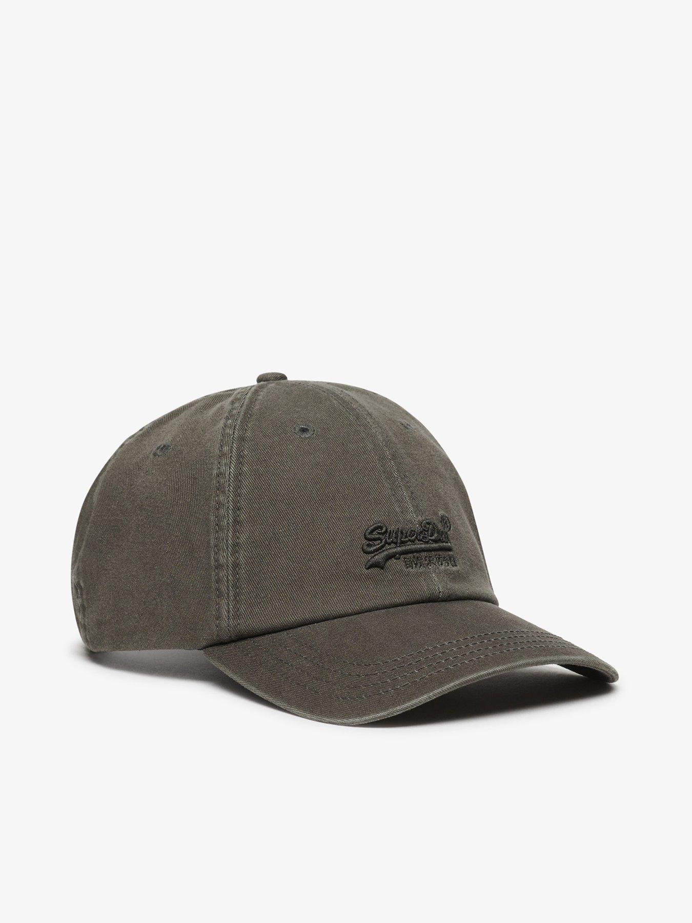 undefined Vintage Embroidered Cap -Black