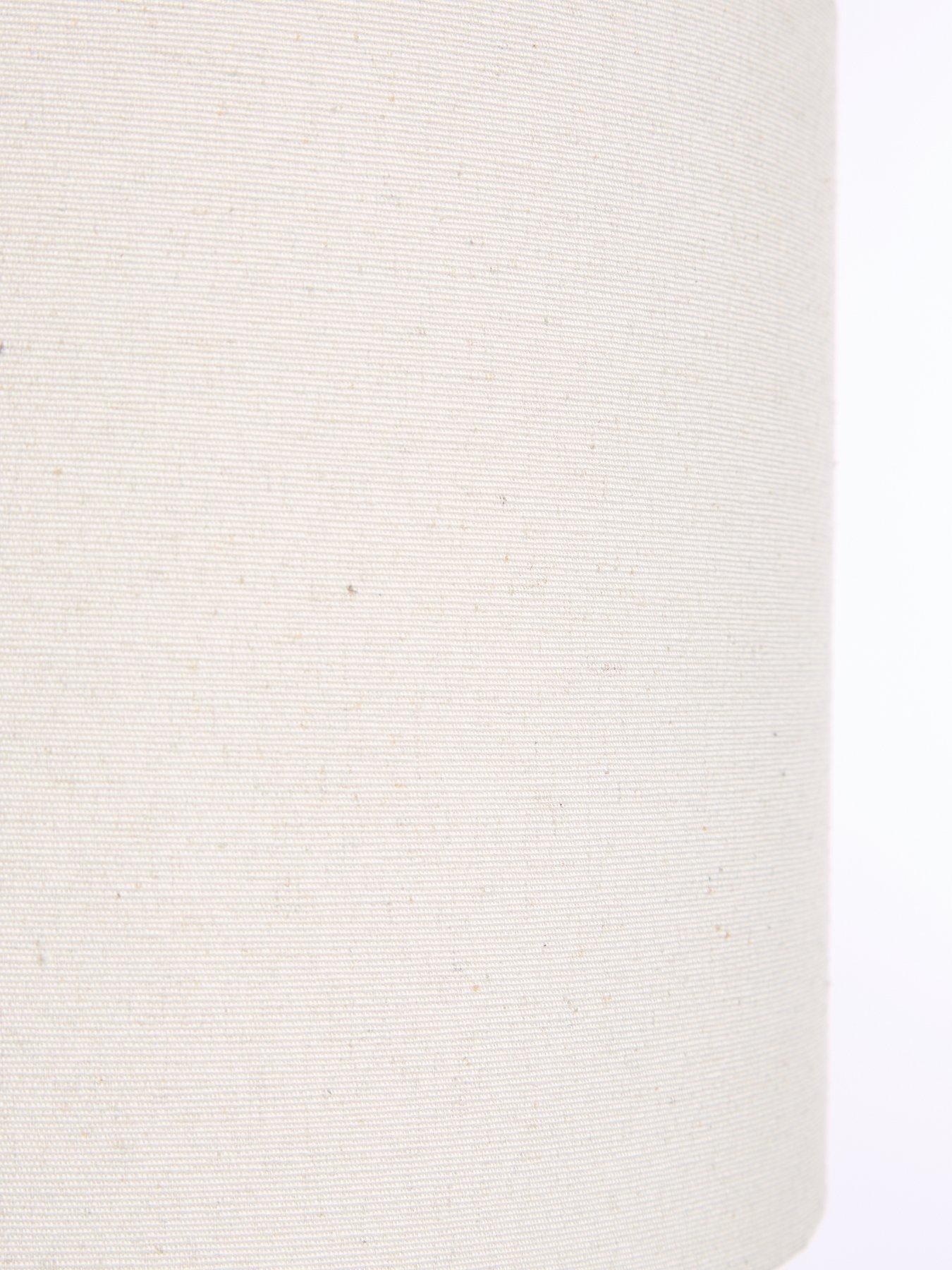 Image 5 of 6 of The Very Collection Worn Concrete Ceramic Table Lamp