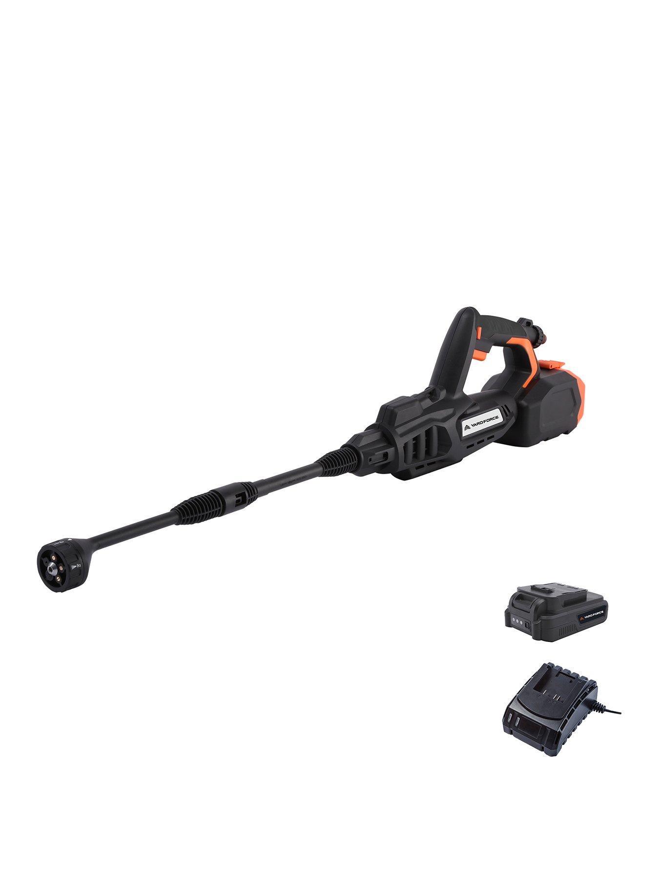 undefined 20V 4.0Ah Aquajet Cordless Pressure Cleaner with Lithium-Ion Battery, Charger and 5-in-1 Nozzle - CR20 Range - LW C04