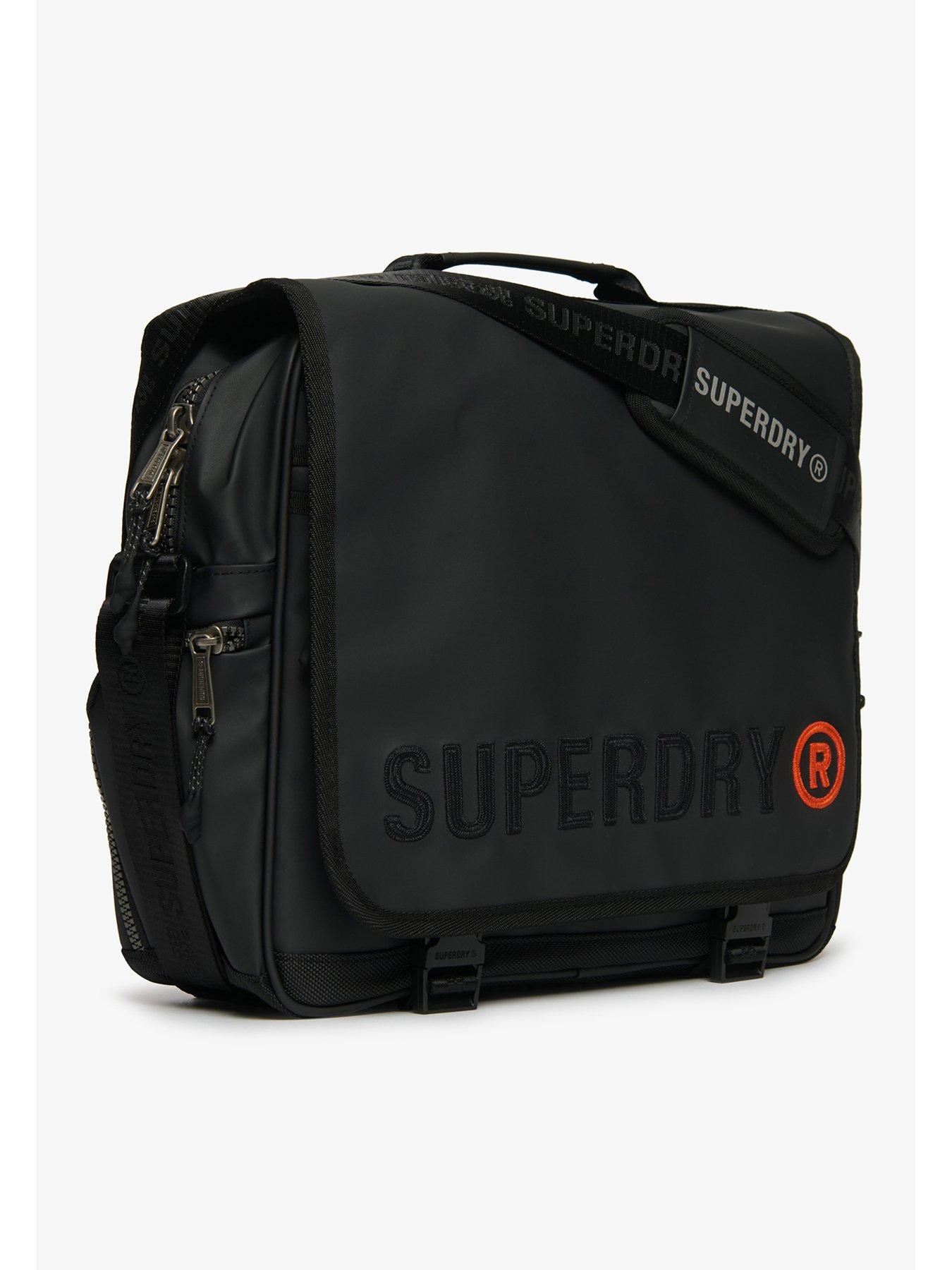 Image 3 of 4 of Superdry Tarp Messenger Bag -Black