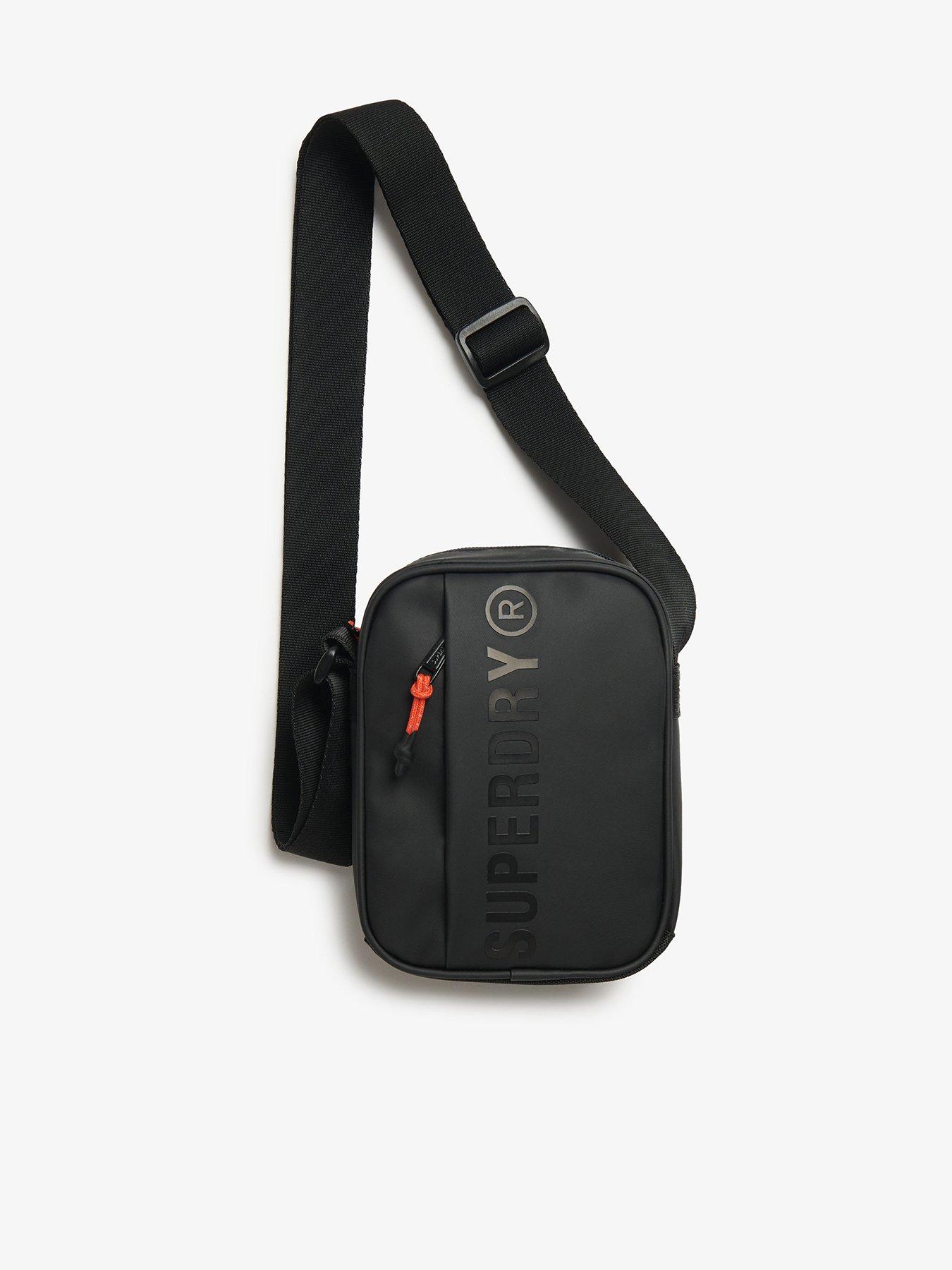 undefined Tarp Cross Body Bag -Black