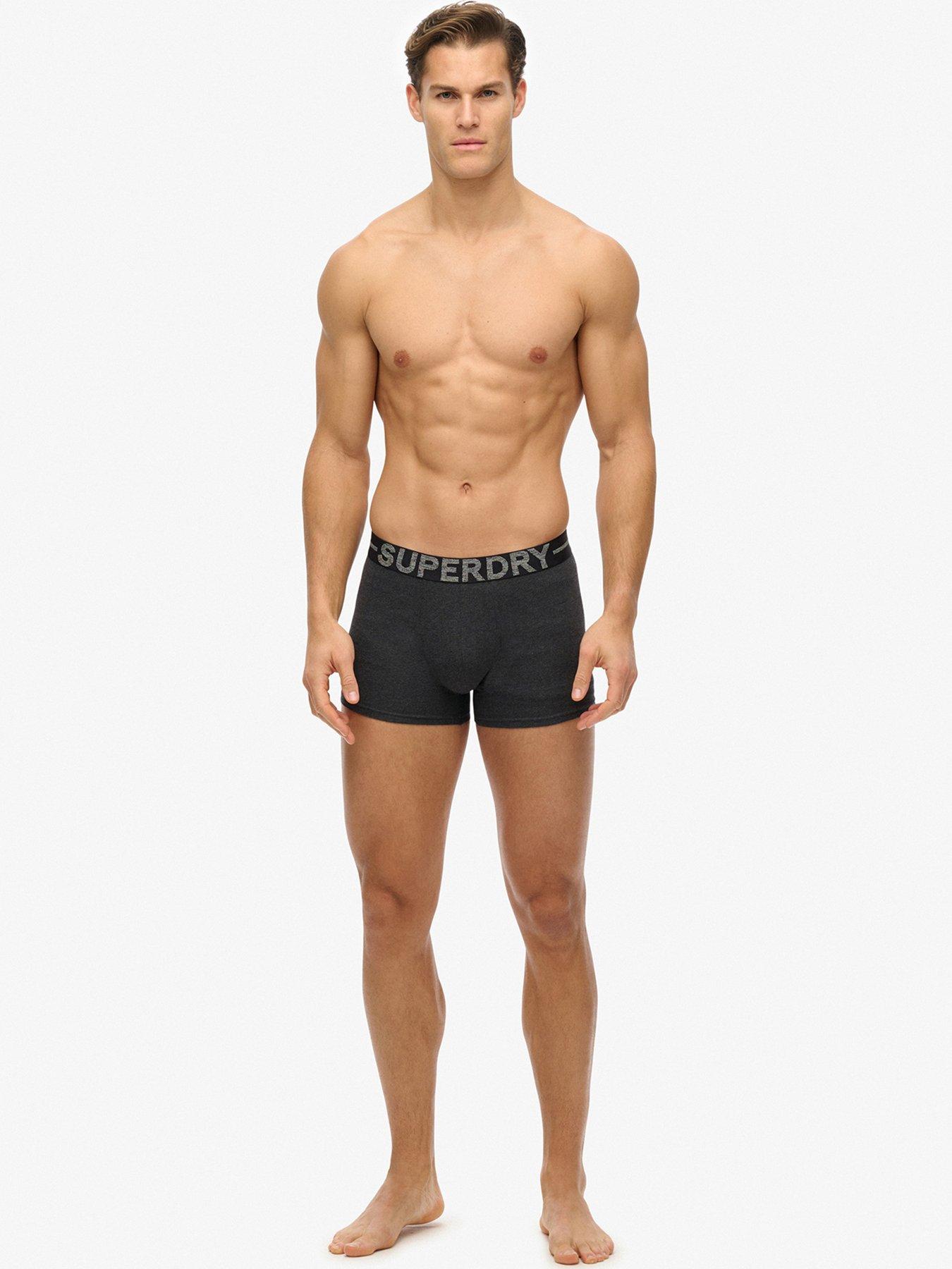Image 2 of 3 of Superdry Triple Pack Boxers - Black