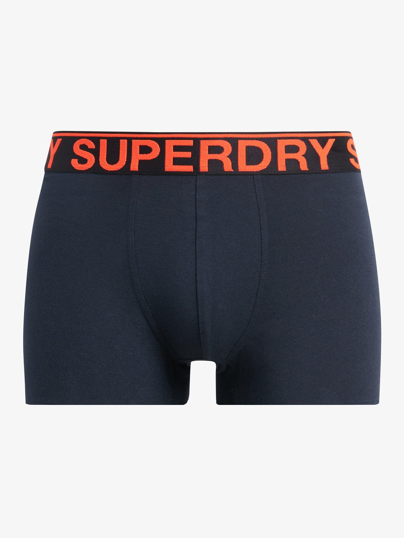 Image 3 of 3 of Superdry 3 Pack of Trunks - Navy