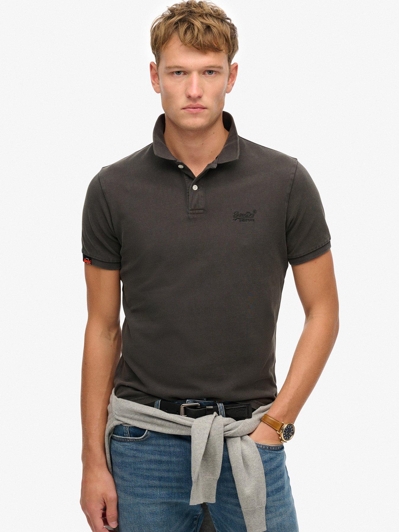 undefined Vintage Destroyed Polo Shirt - Black