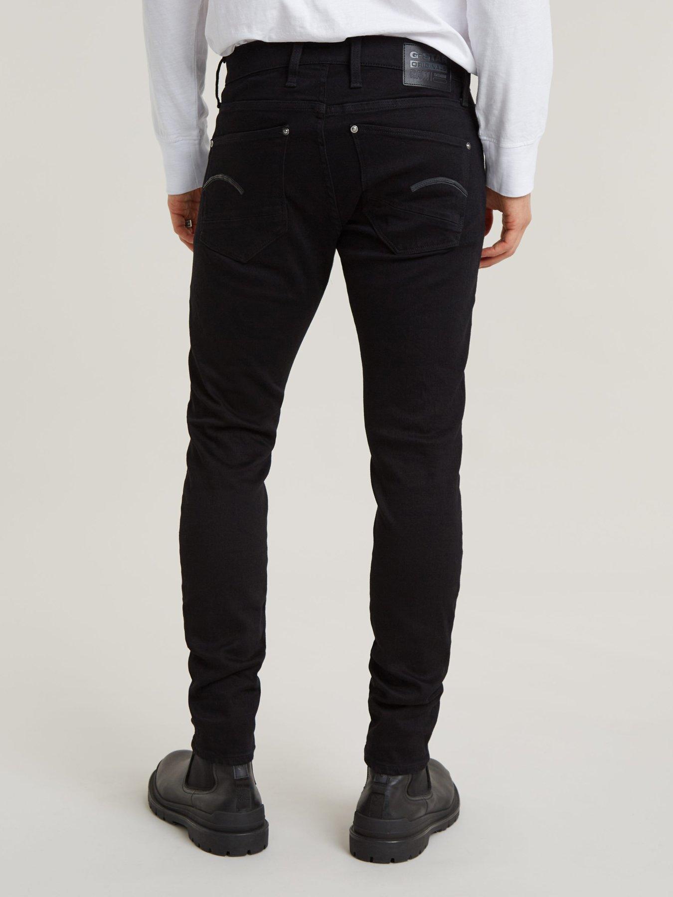 G-Star RAW G Star Revend Skinny Jeans - Black | Very