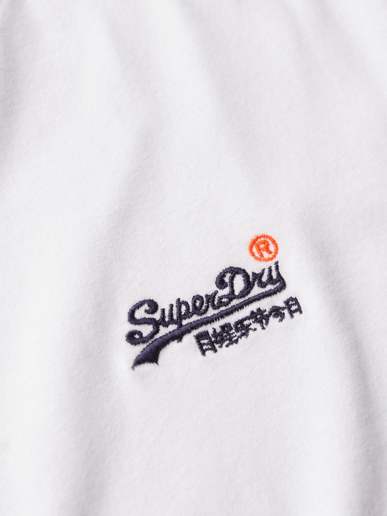 womens Tonal Embroidered Logo T Shirt in OPTIC | UK
