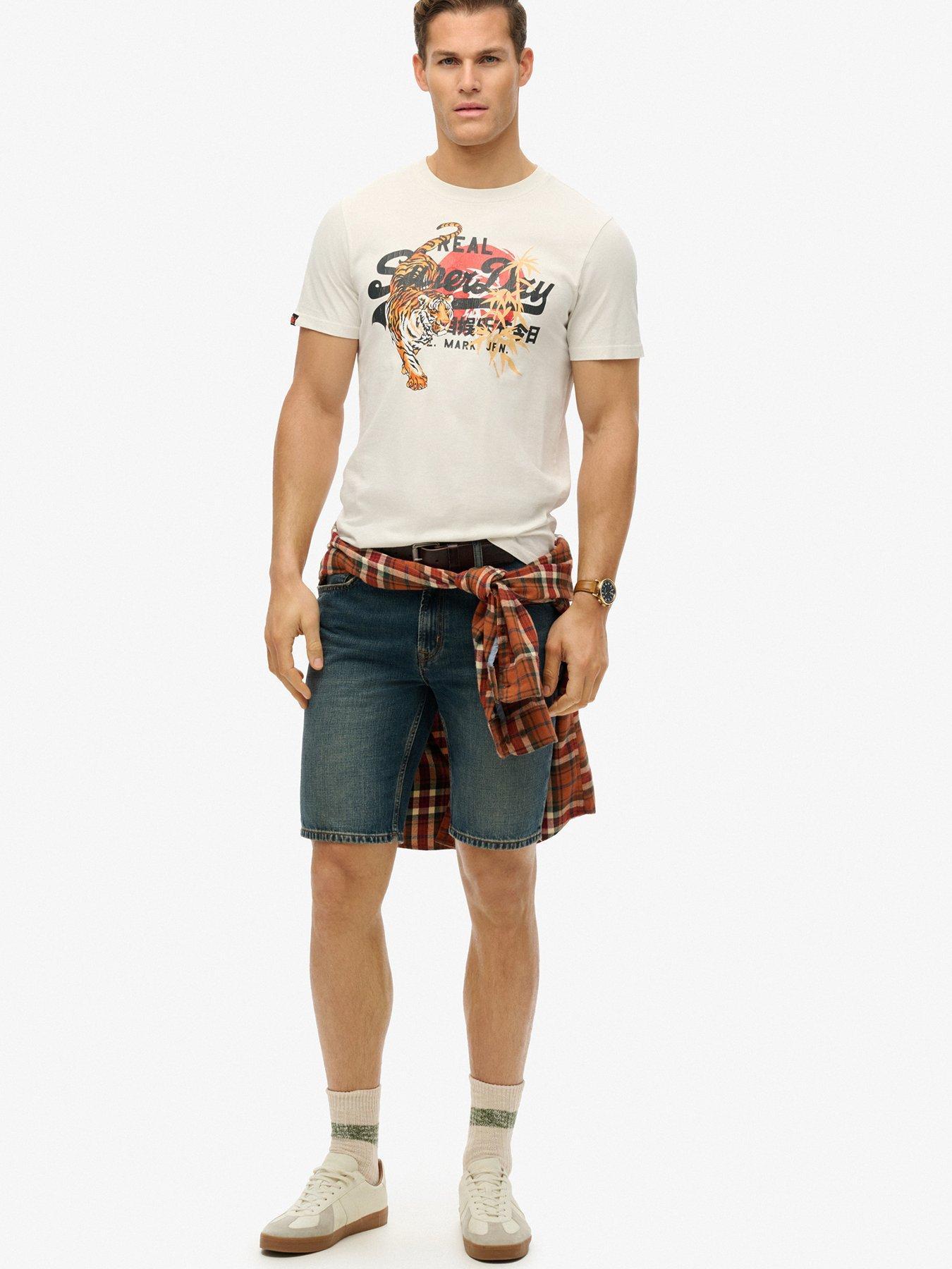 Image 3 of 6 of Superdry VL Tokyo Relaxed T-Shirt - White