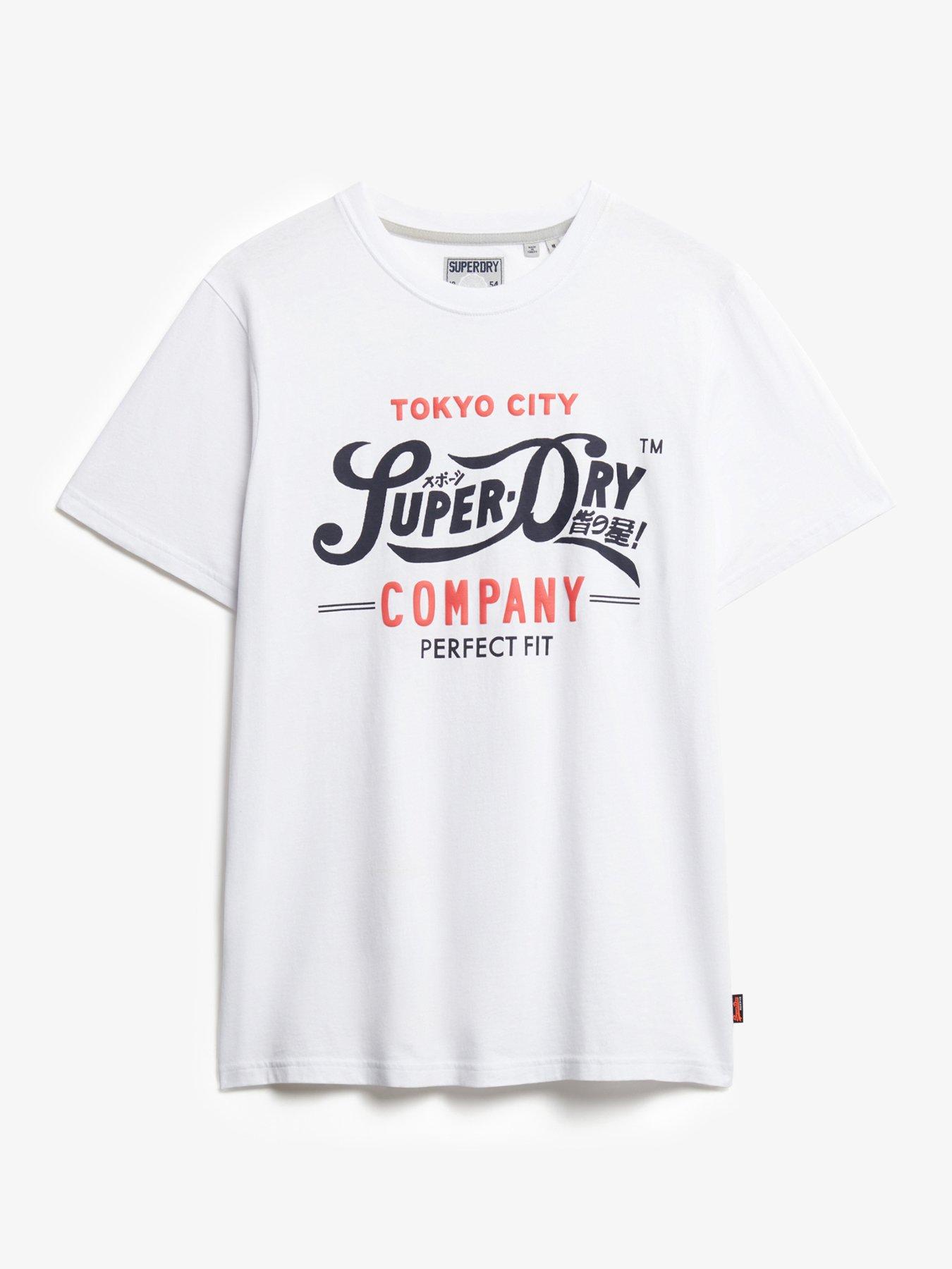 Image 6 of 6 of Superdry VL Tokyo Relaxed T-Shirt - White