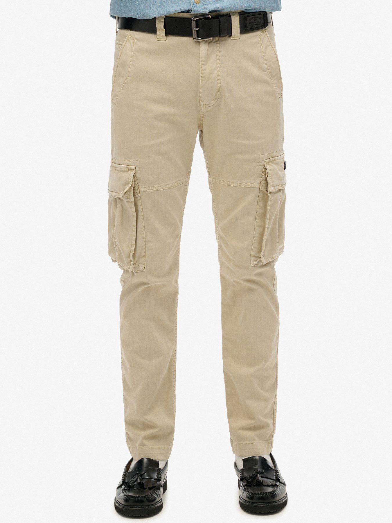 undefined Core Cargo Trousers - Cream